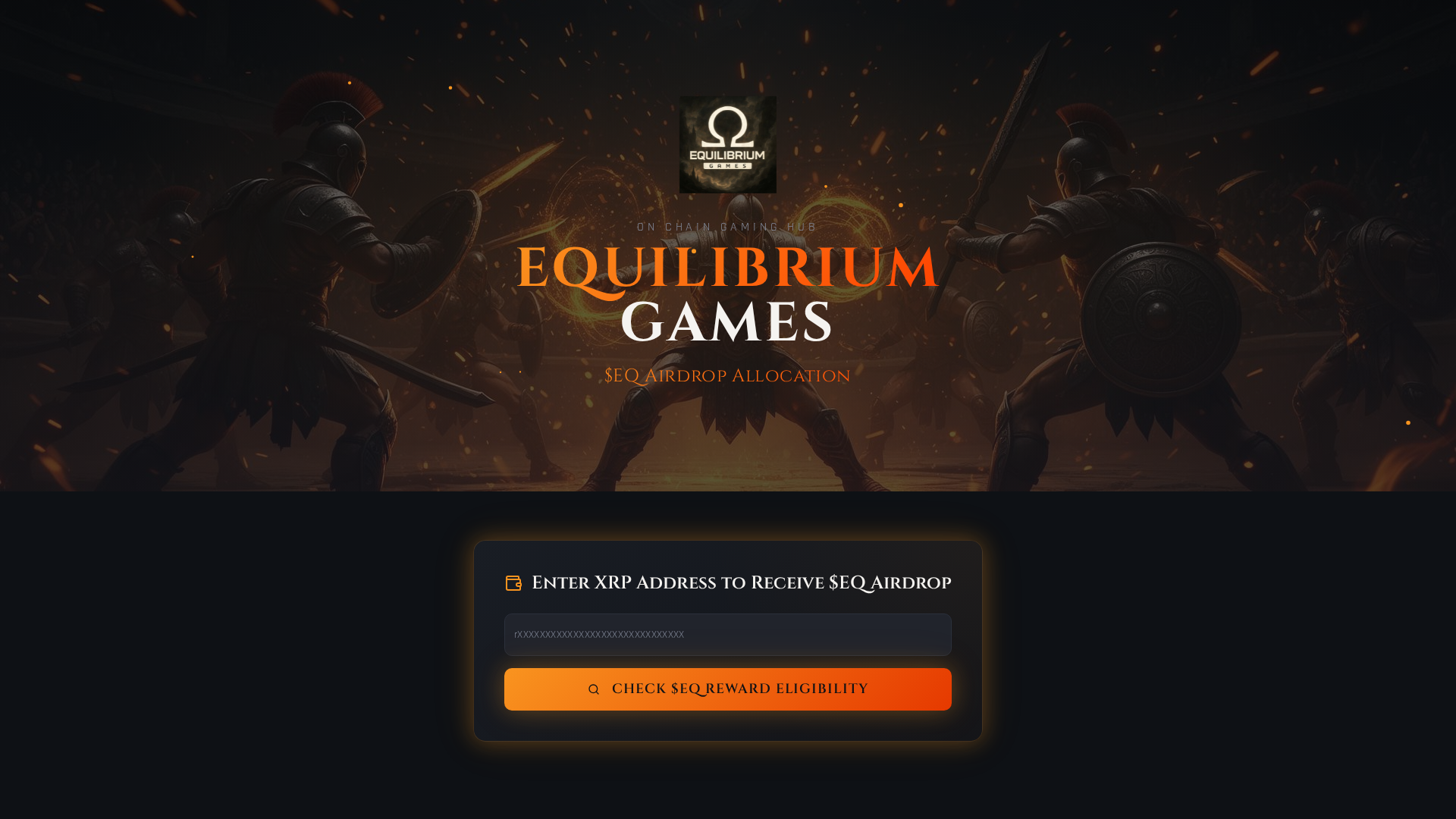 Screenshot of equilibriumgames.info