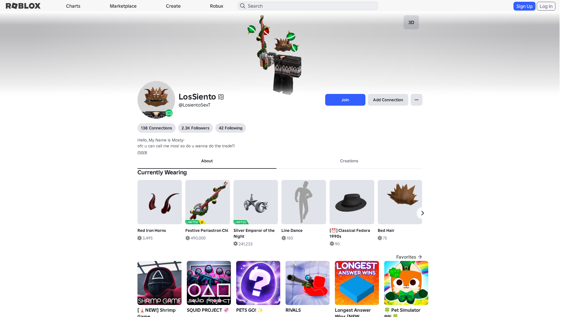 Screenshot of www.rblox.me