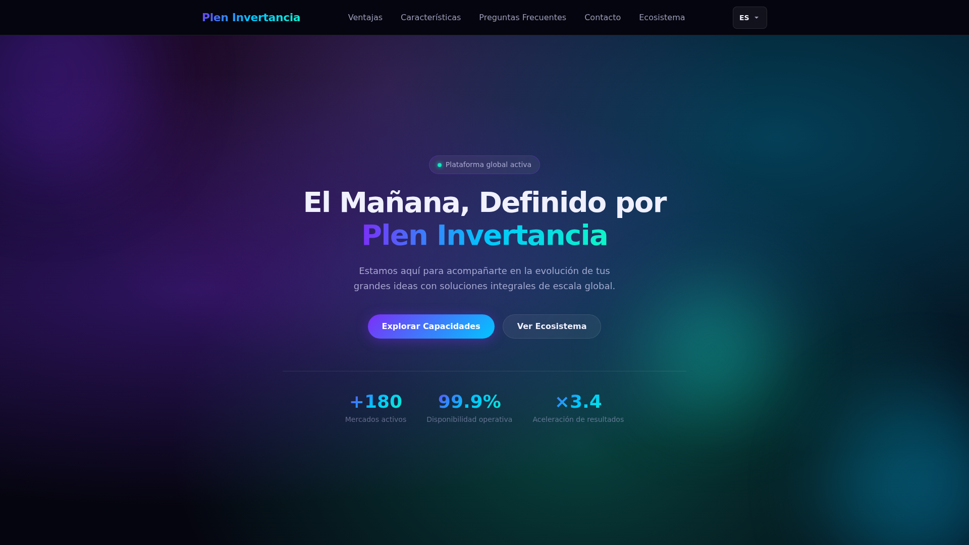 Screenshot of pleninvertancia.com