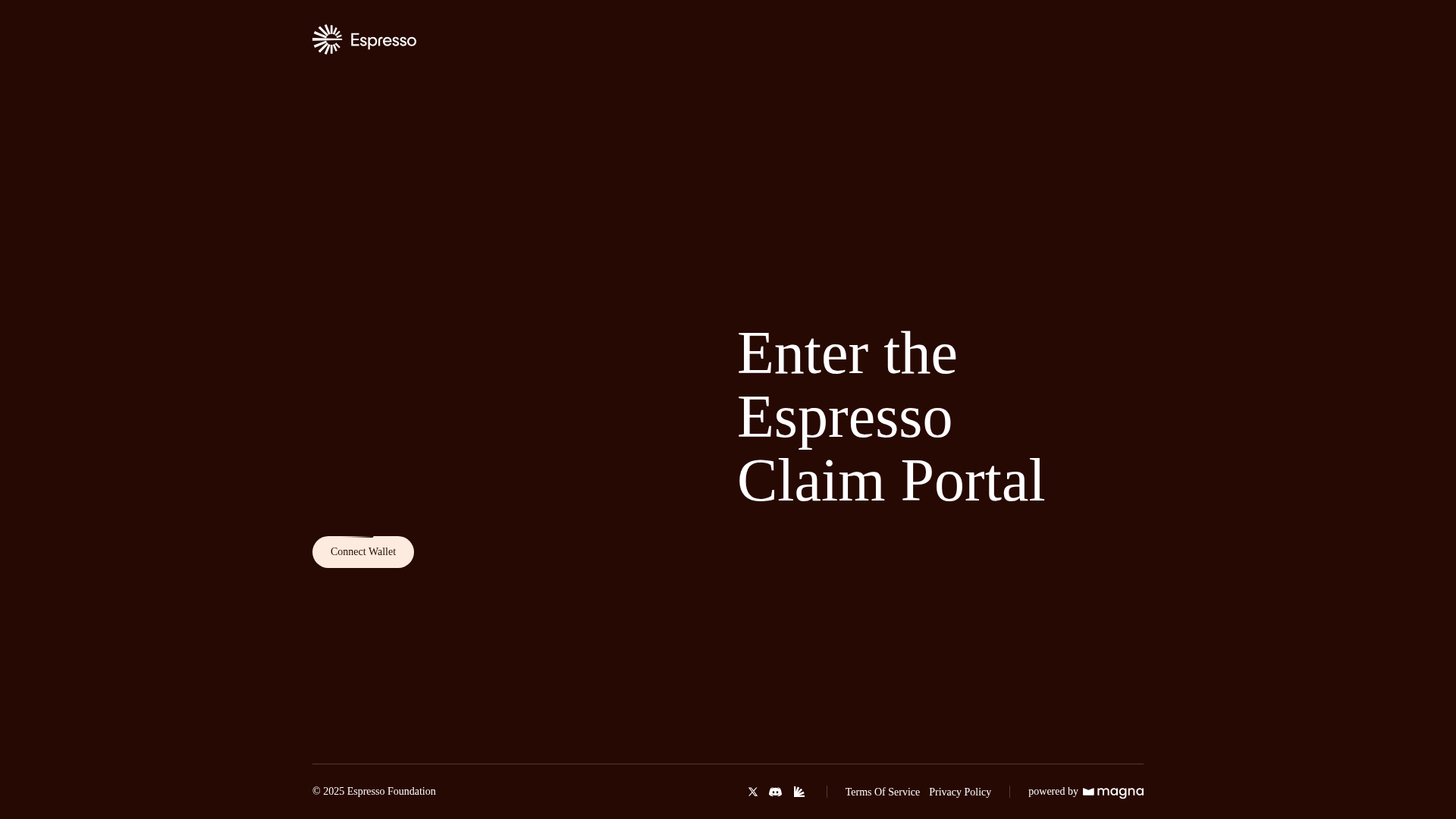 Screenshot of espreesso.net