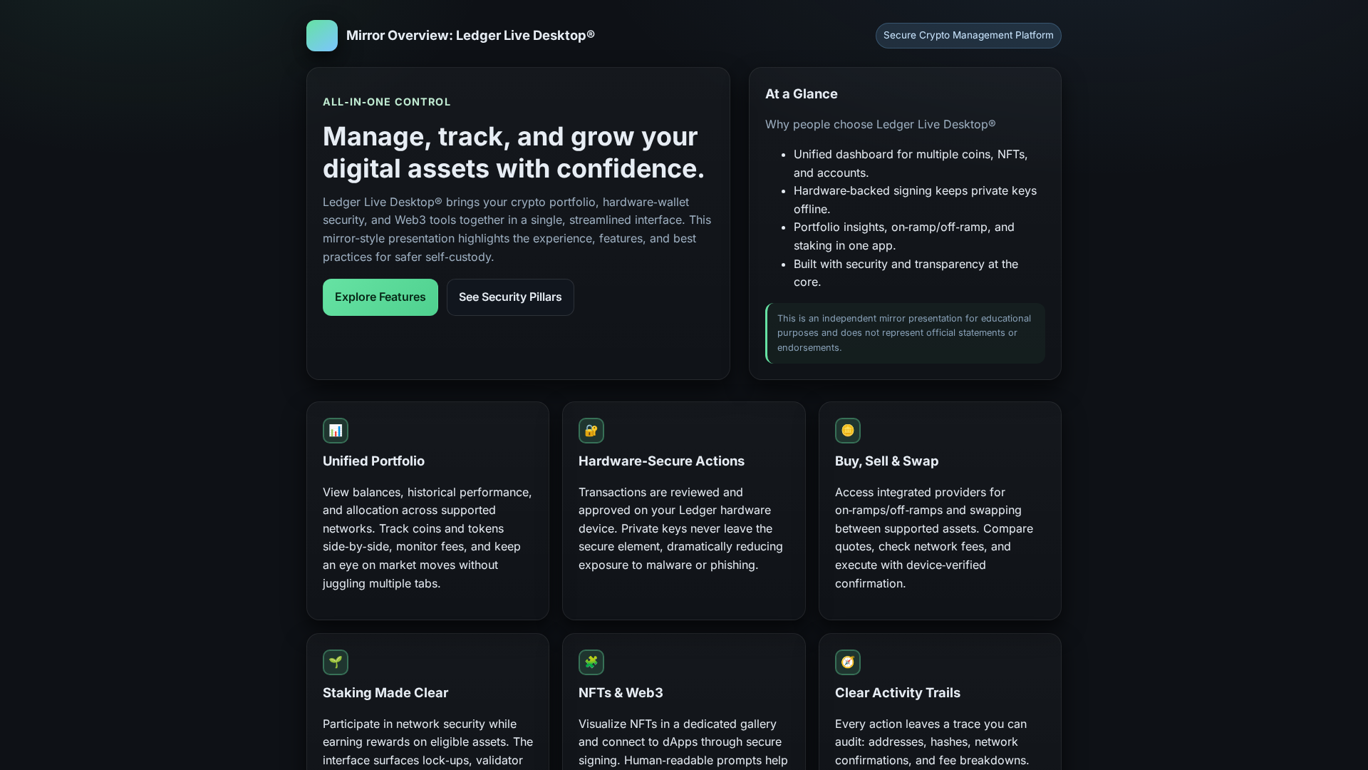 Screenshot of home-page-desktop-ledgrcom.pages.dev