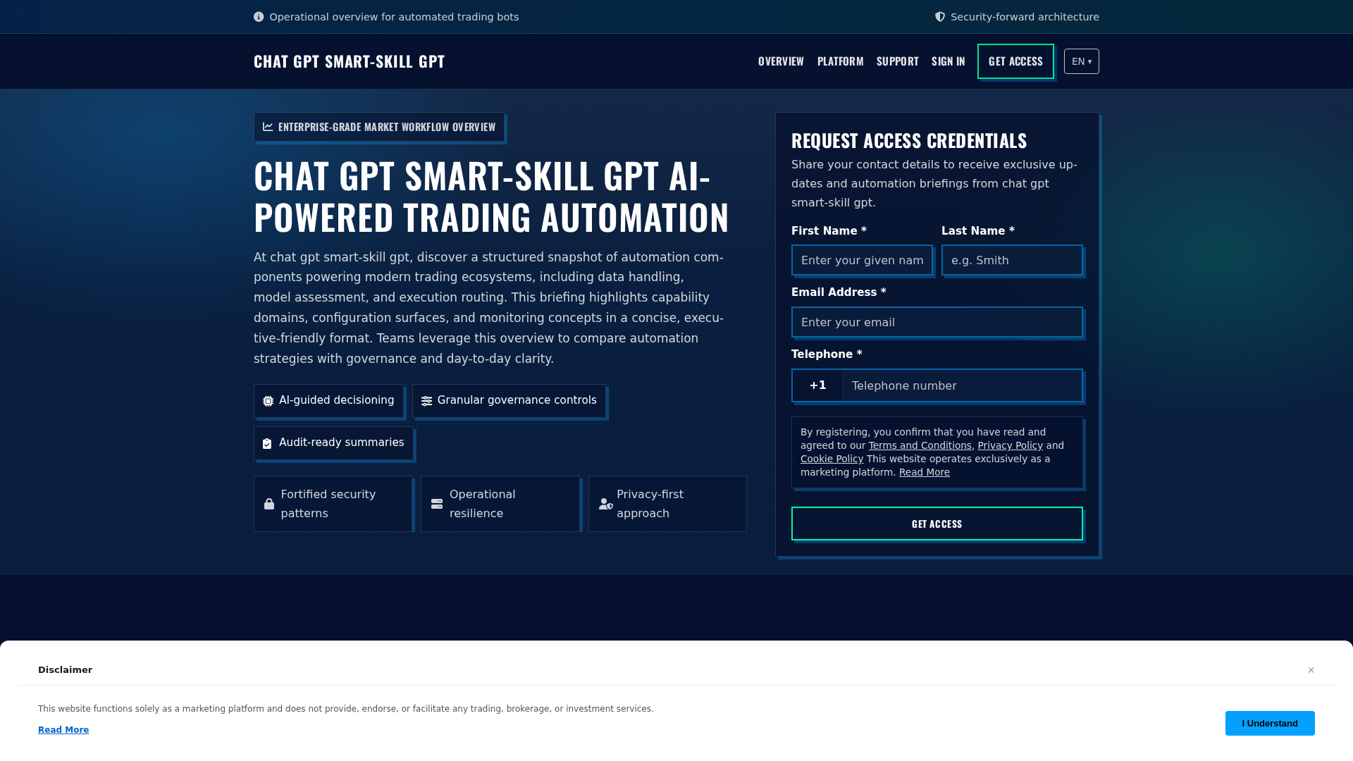 Screenshot of chatgptsmart-skillgpt.click