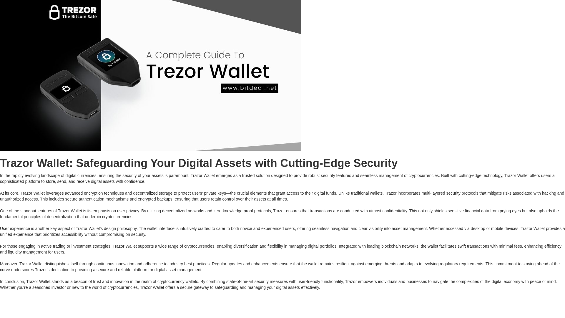 Screenshot of trazorm-walletn.webflow.io