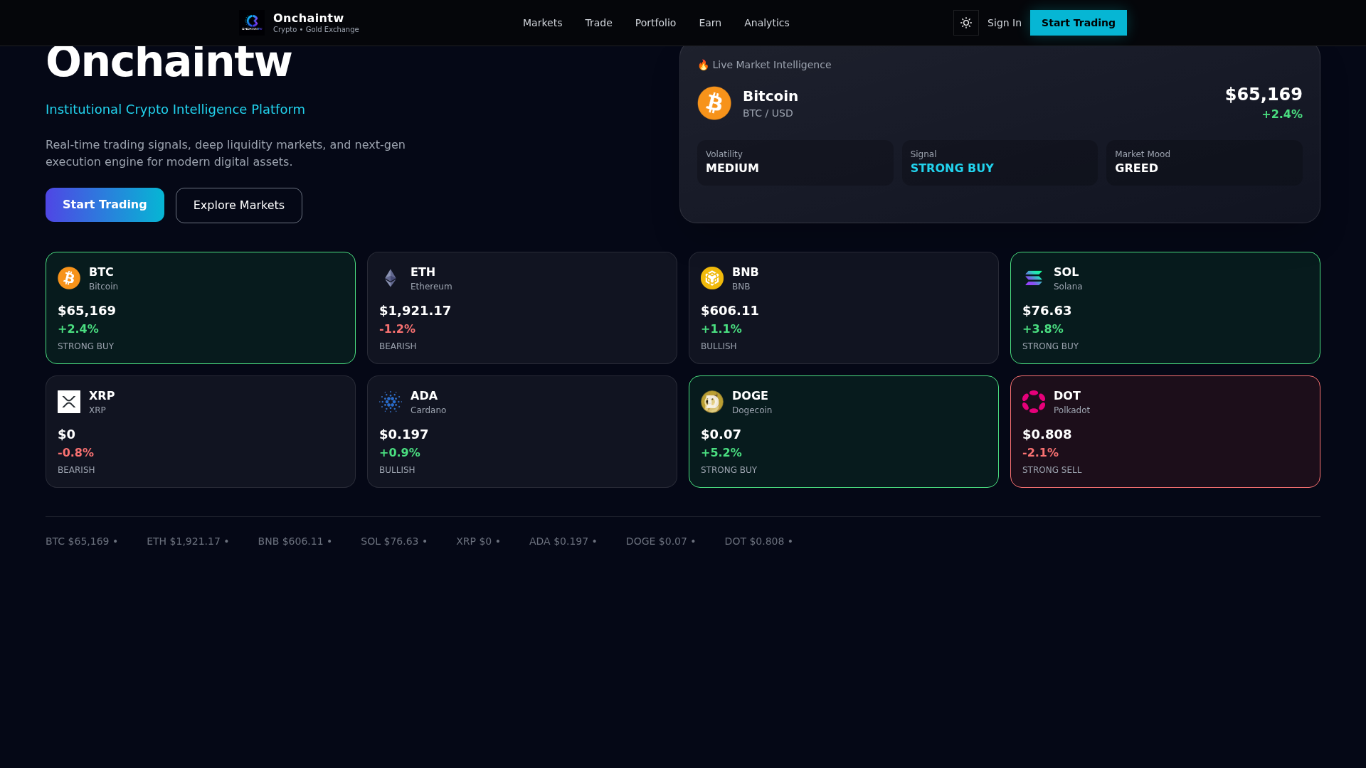 Screenshot of onchaintw.com