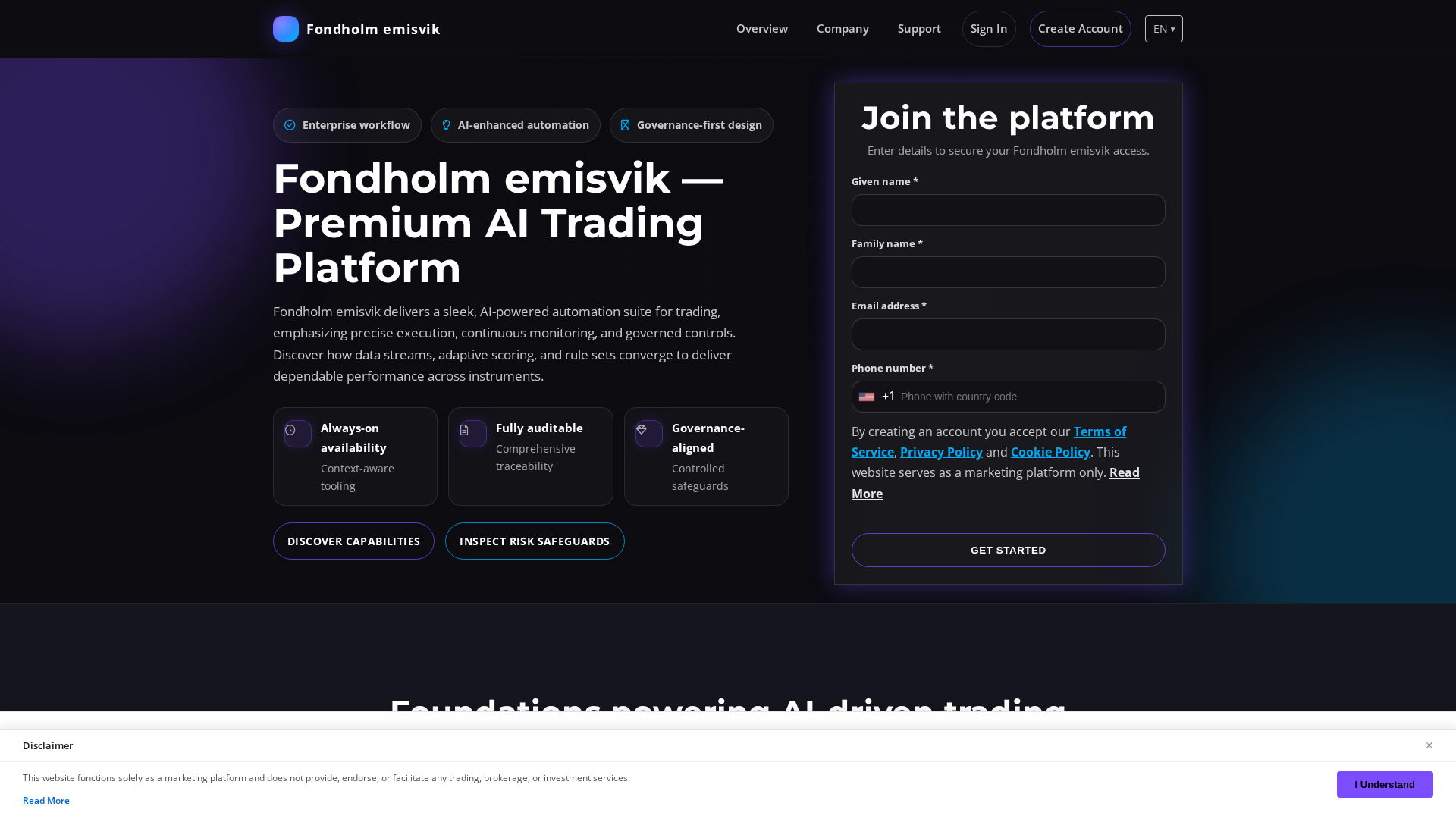 Screenshot of fondholmemisvik.pro