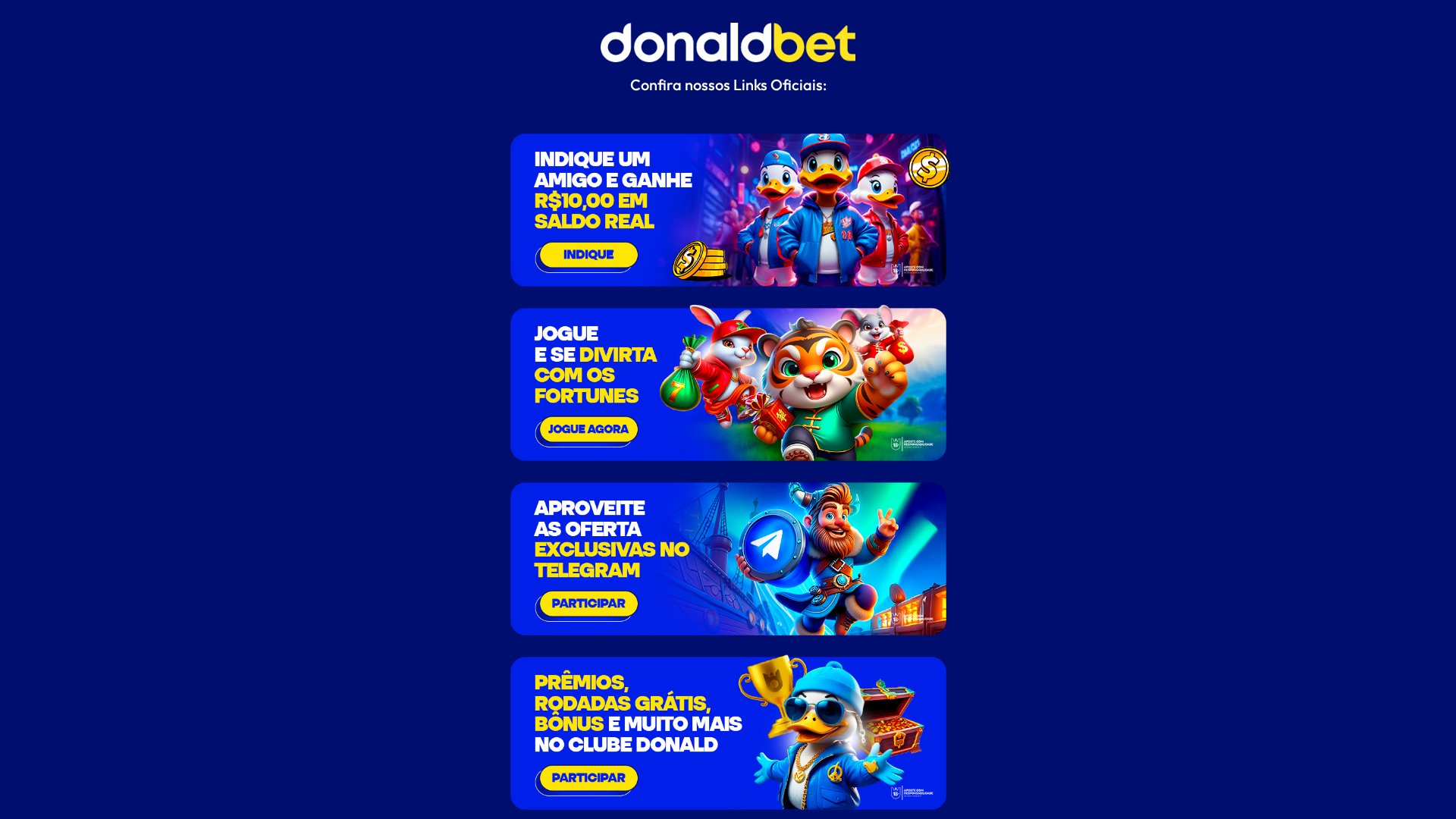 Screenshot of donaldbet.net