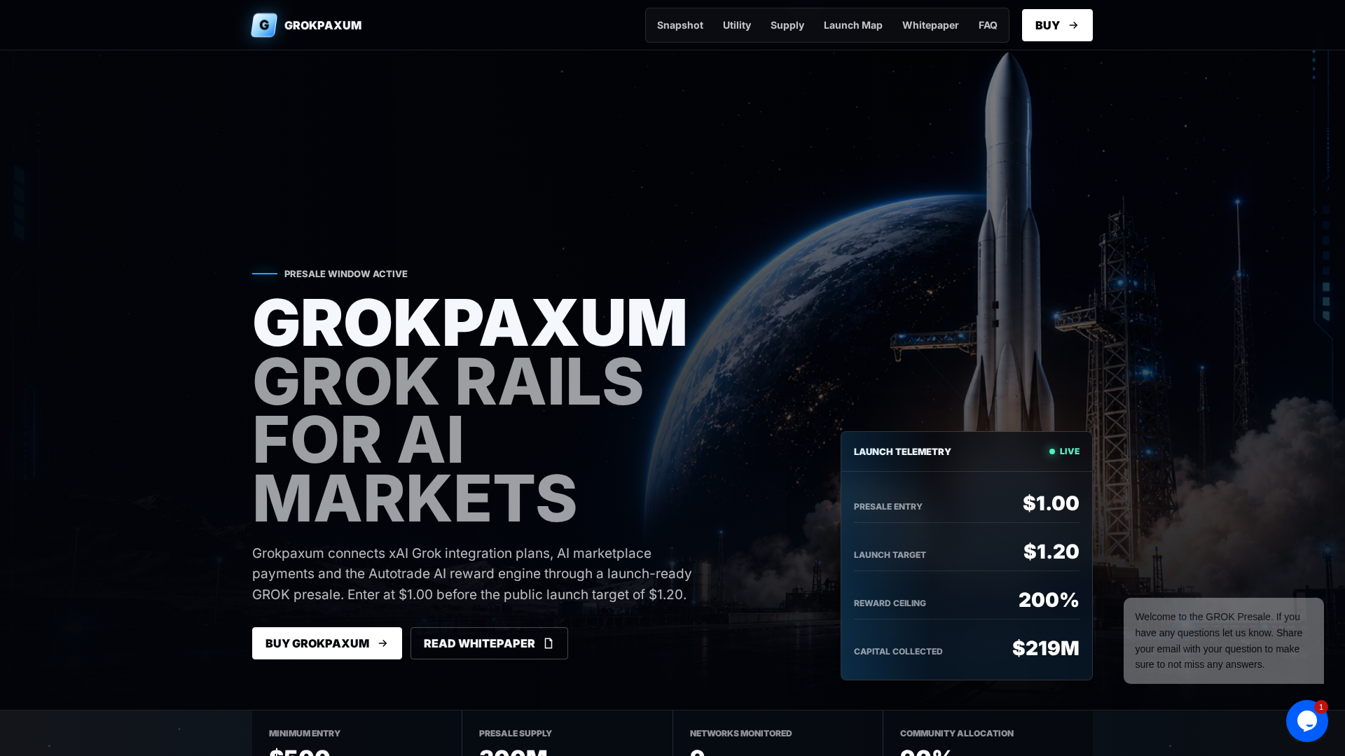 Screenshot of grokpaxum.com