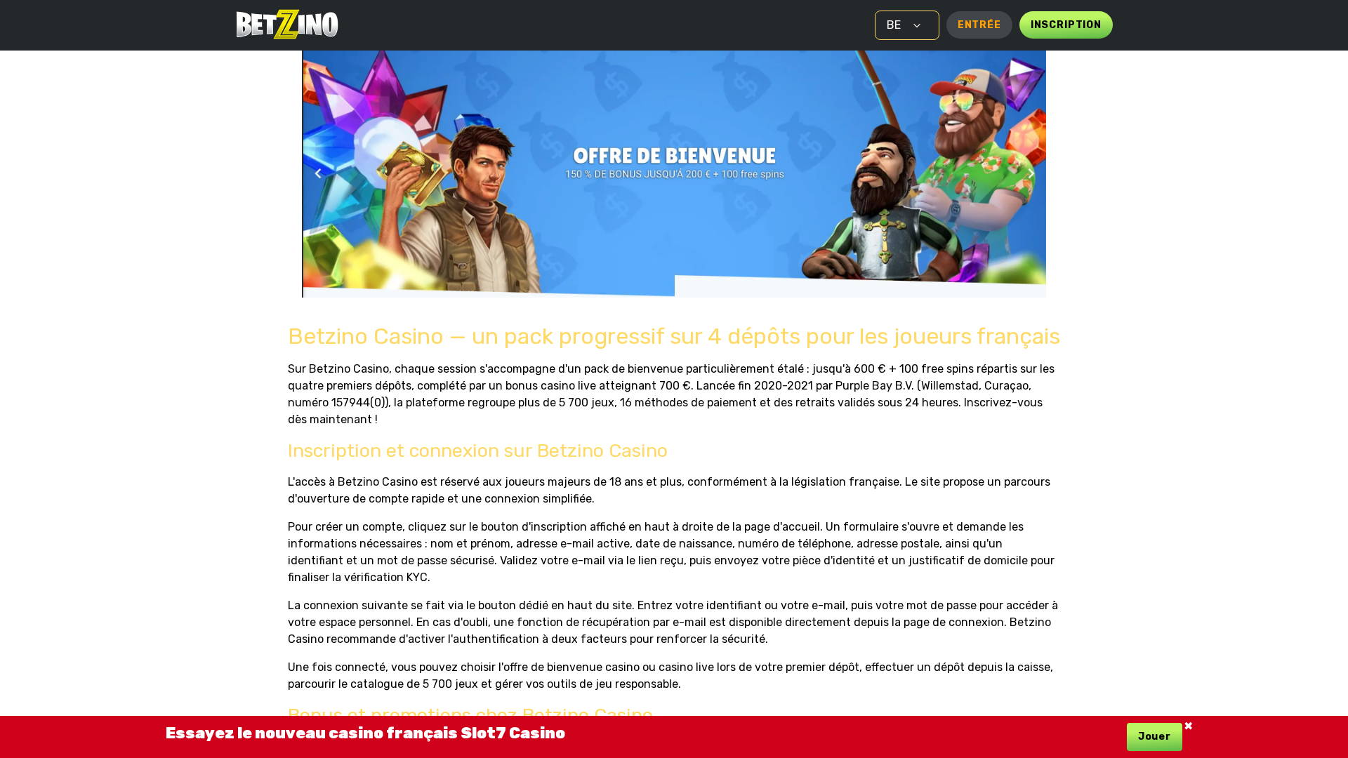 Screenshot of betzino-casino4.com