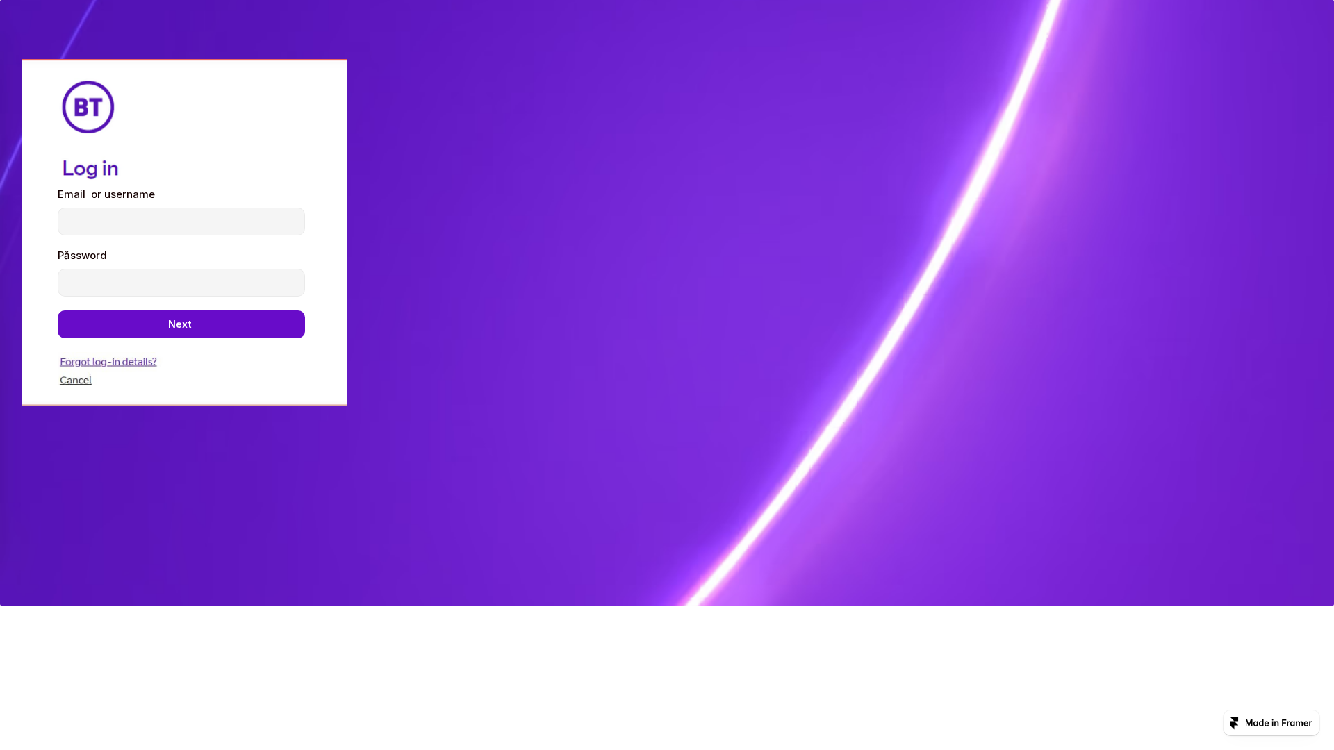 Screenshot of proprodbtemailauthibt.framer.website
