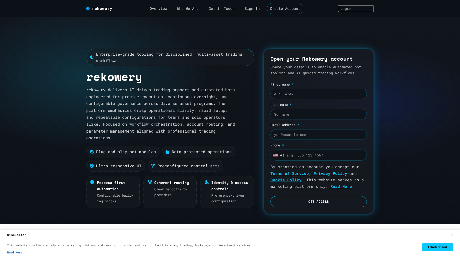 Screenshot of rekowery.shop