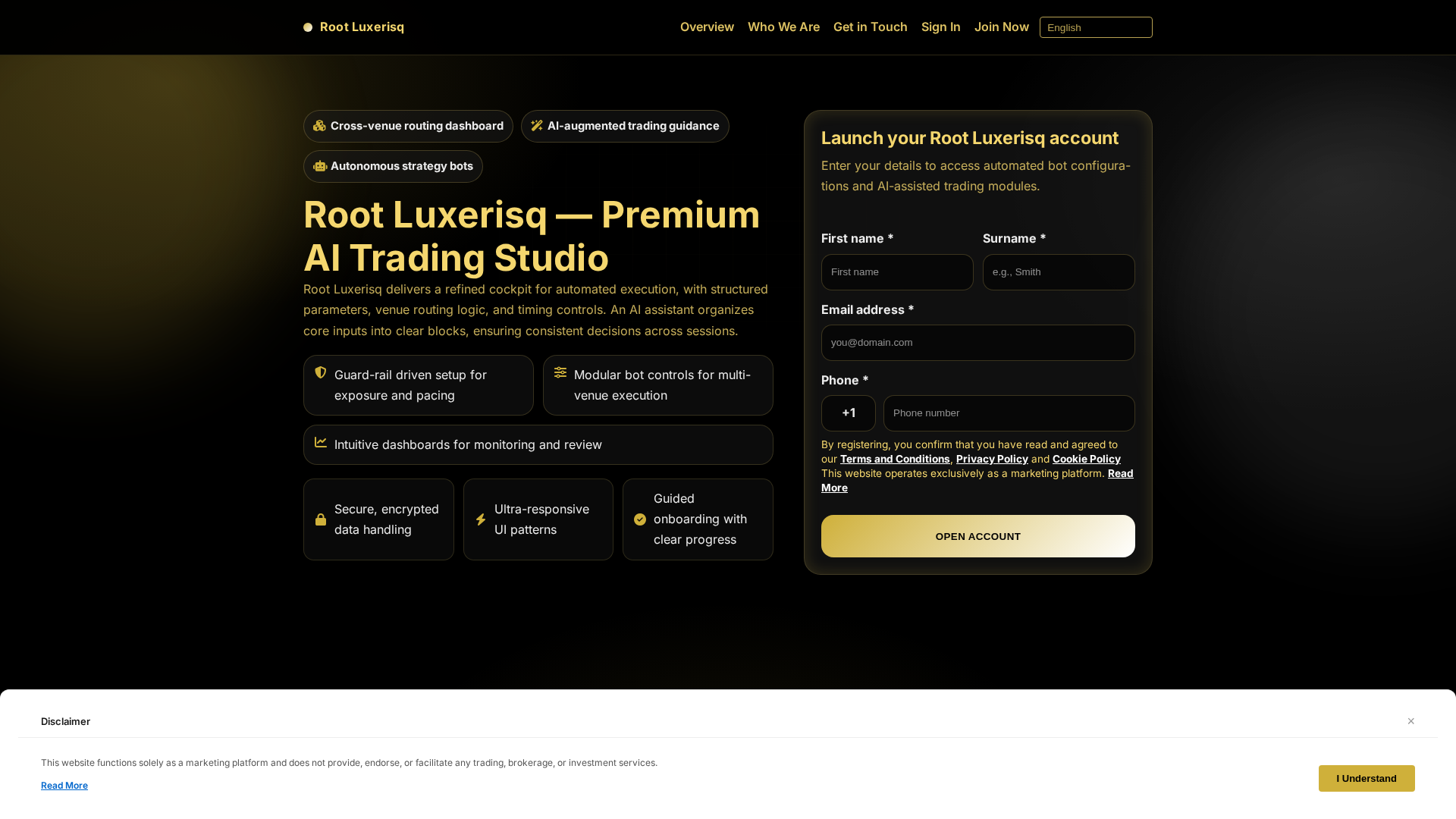 Screenshot of root-luxerisq-platform.com