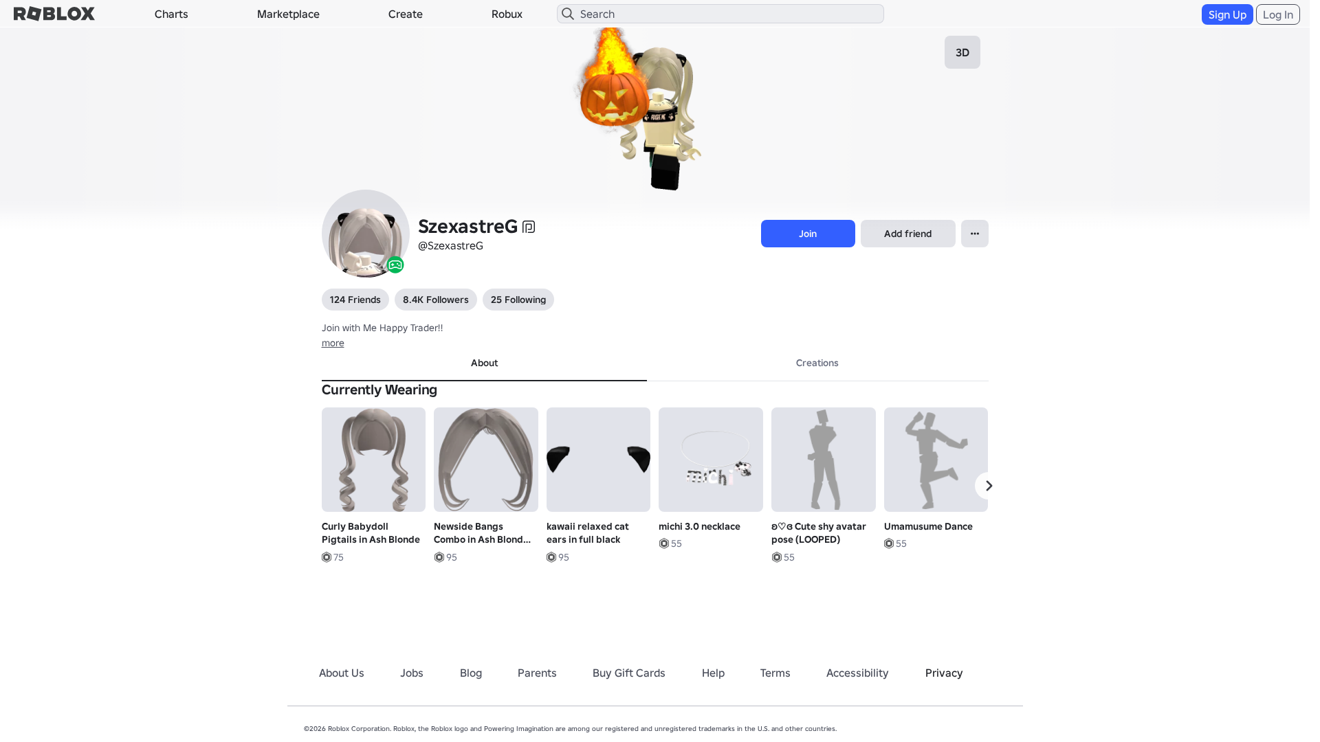 Screenshot of www.roblox.com.ml