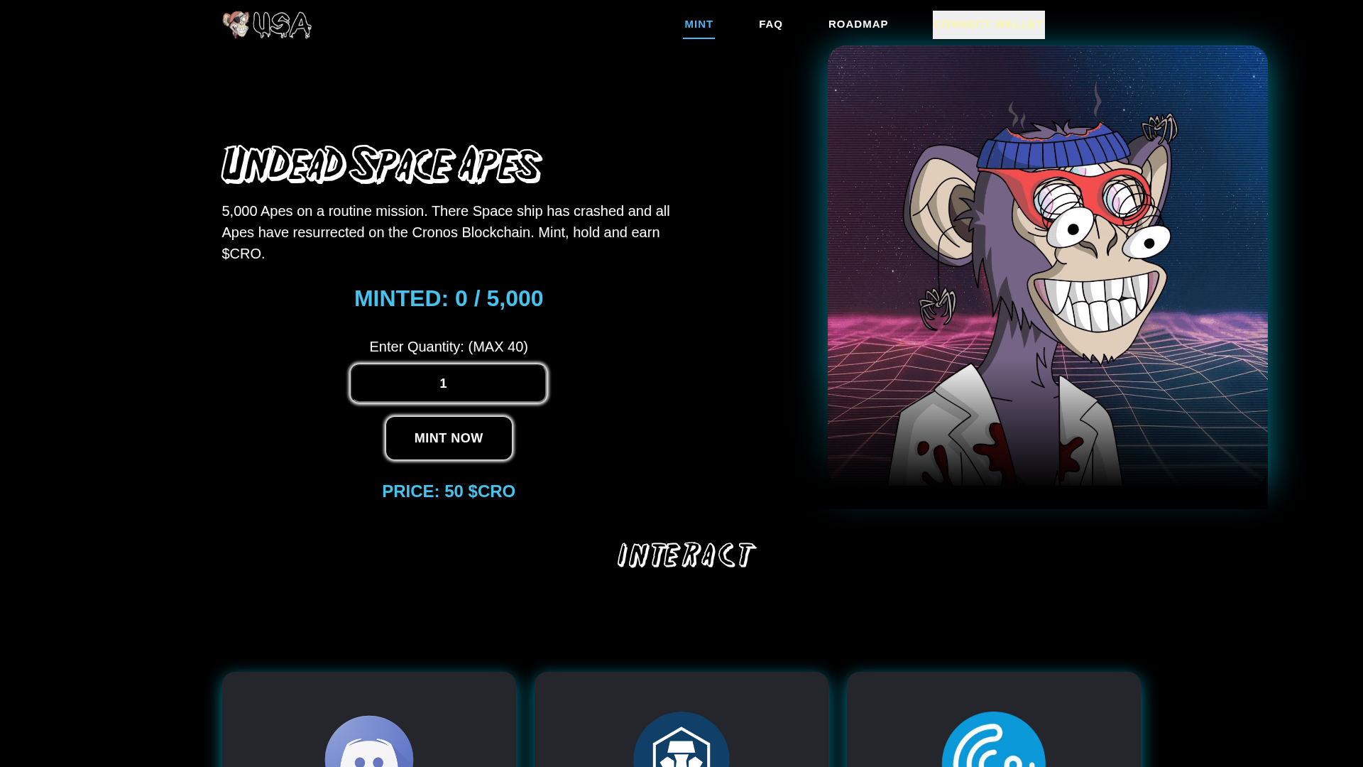 Screenshot of space-apes.pages.dev