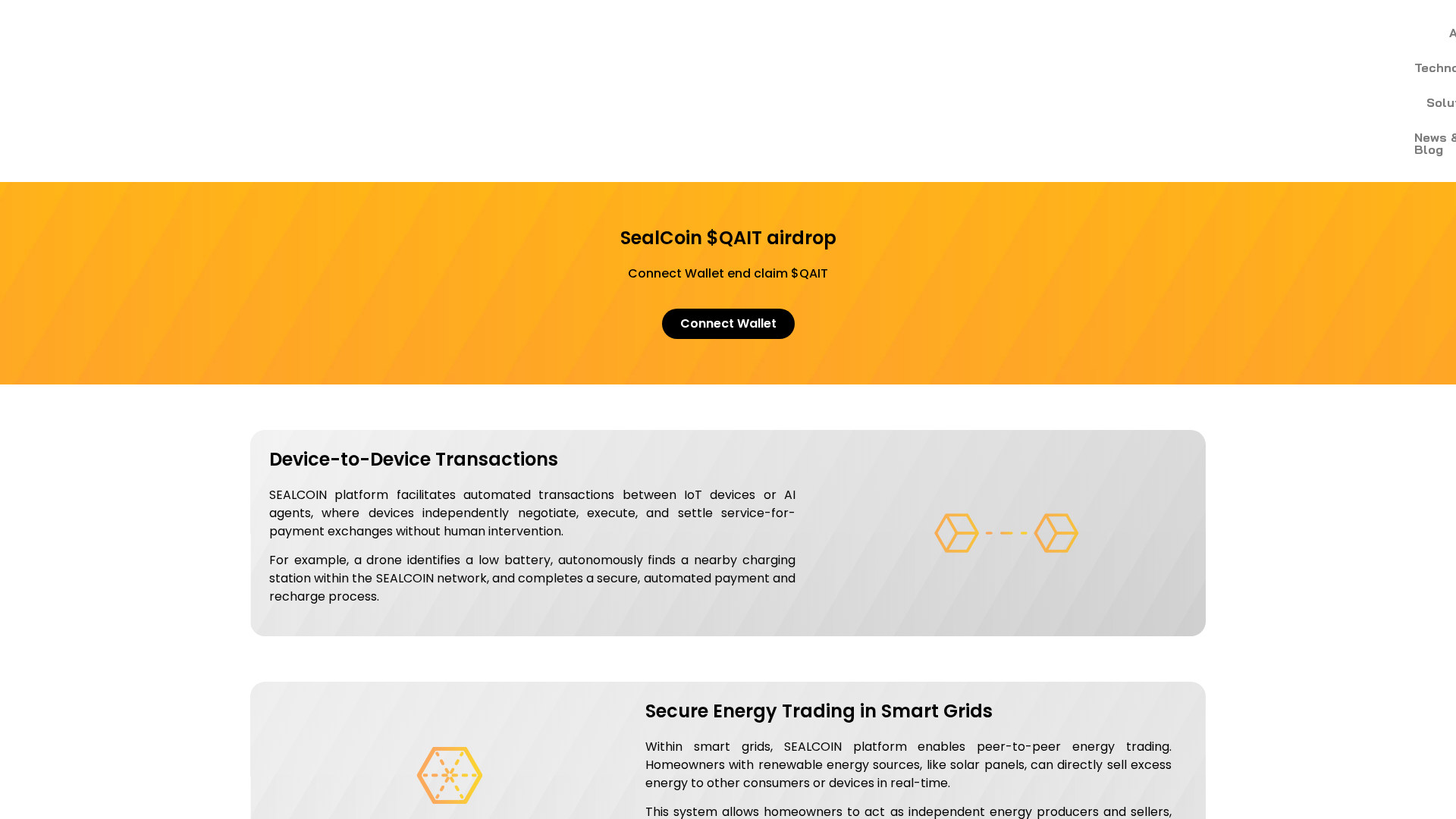 Screenshot of claim-sealcoin.xyz