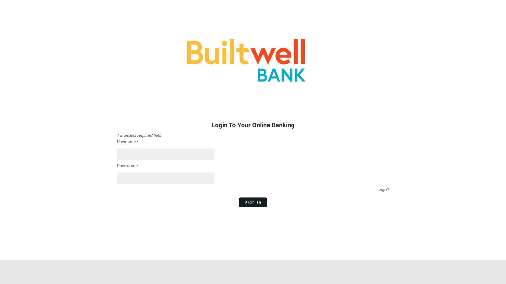 Screenshot of builtwellbank.weebly.com