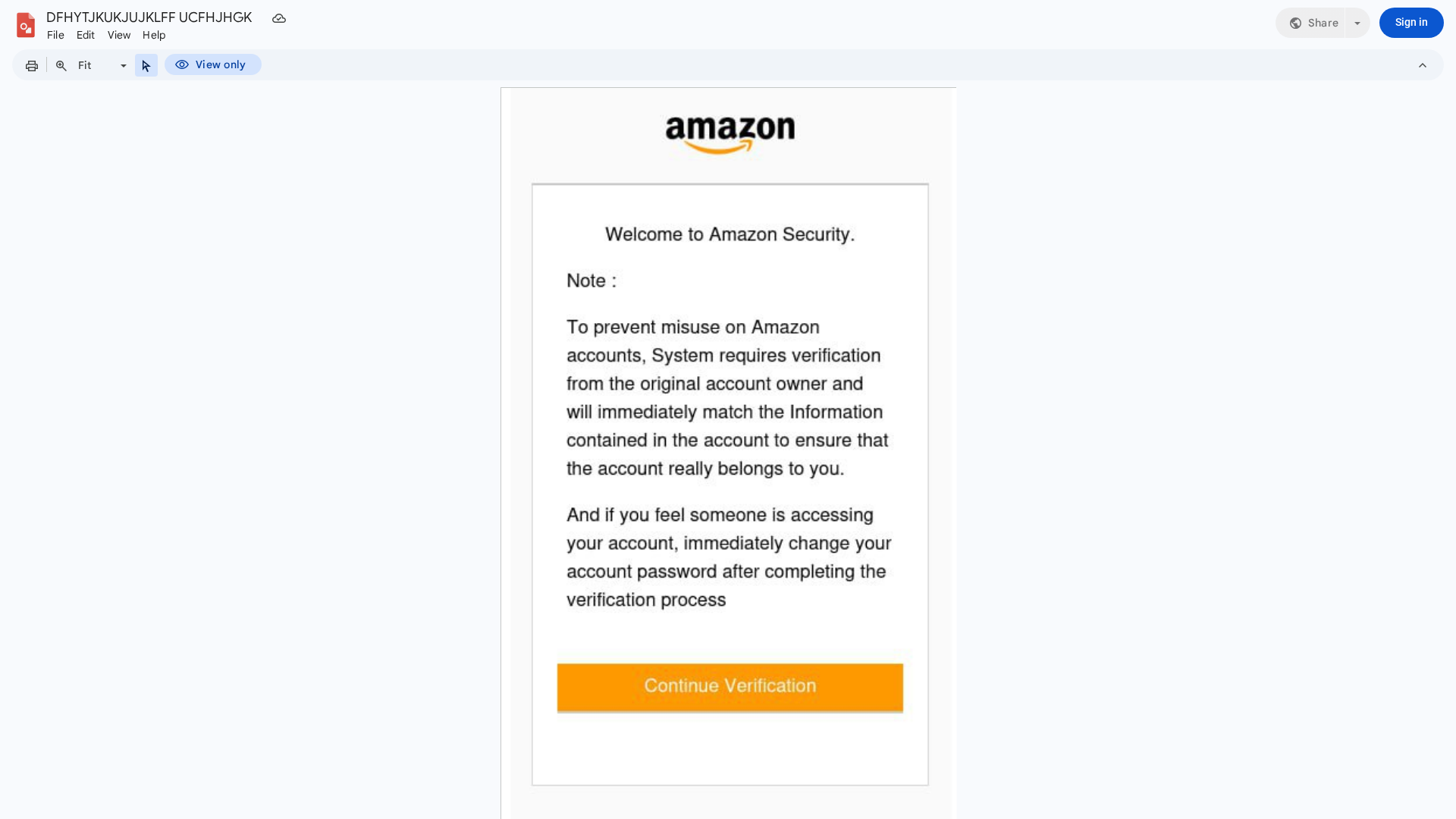 Screenshot of docs.google.com
