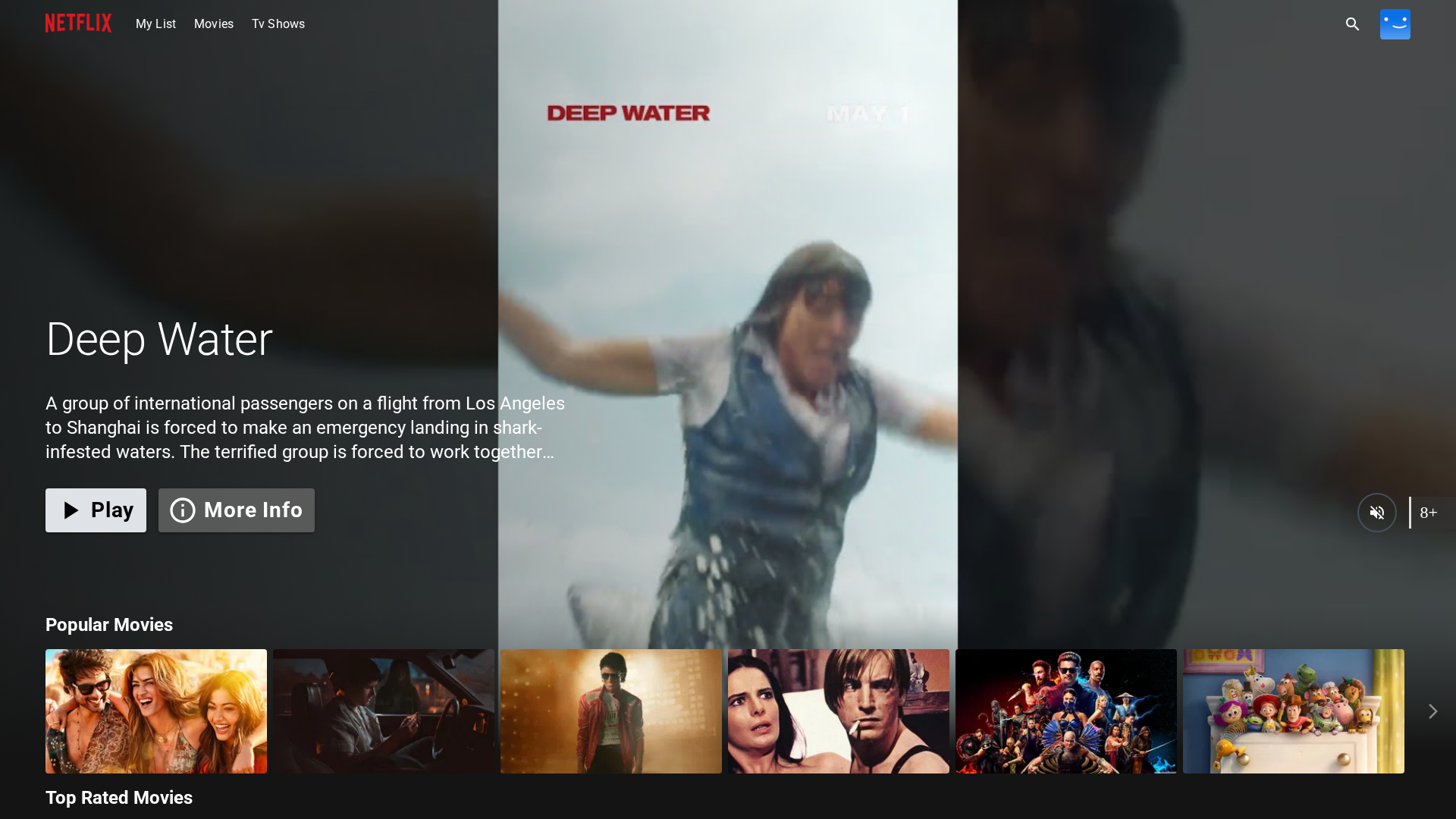 Screenshot of doanh-netflix.duckdns.org