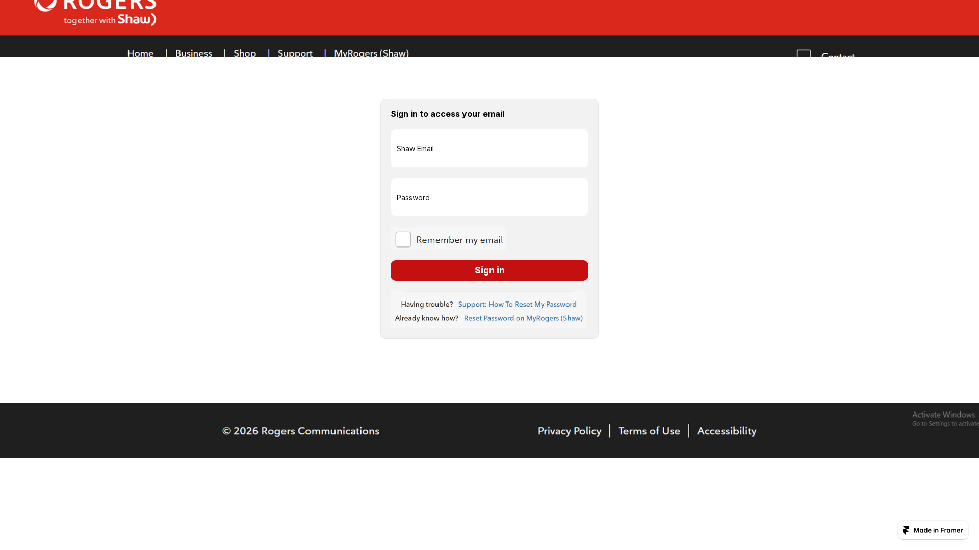 Screenshot of blissful-pattern-066110.framer.app