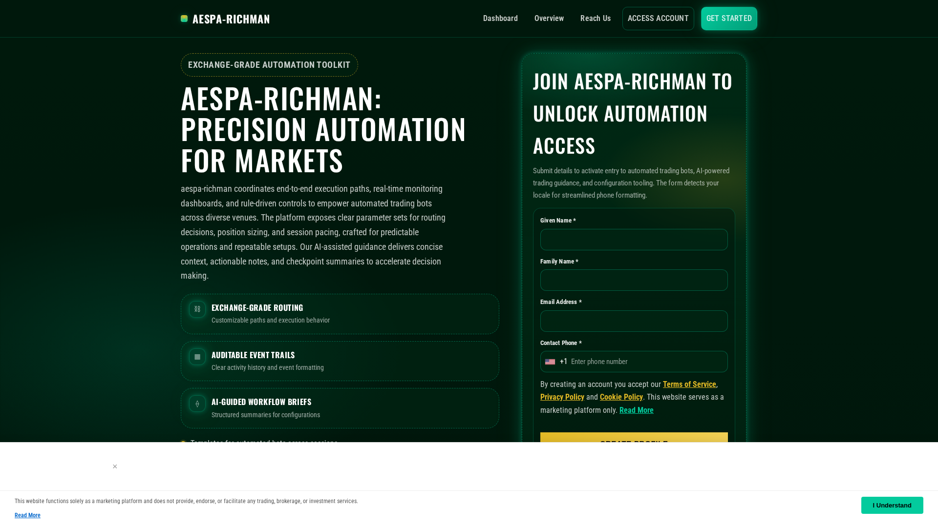 Screenshot of aespa-richman.com