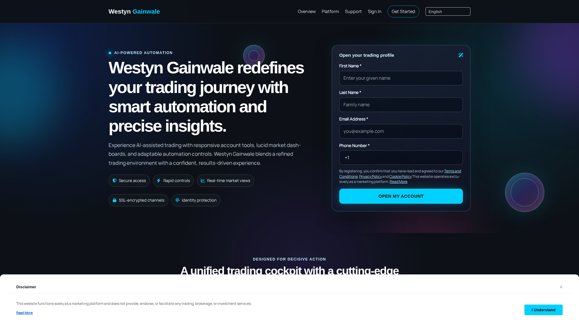 Screenshot of westyngainwale.pro