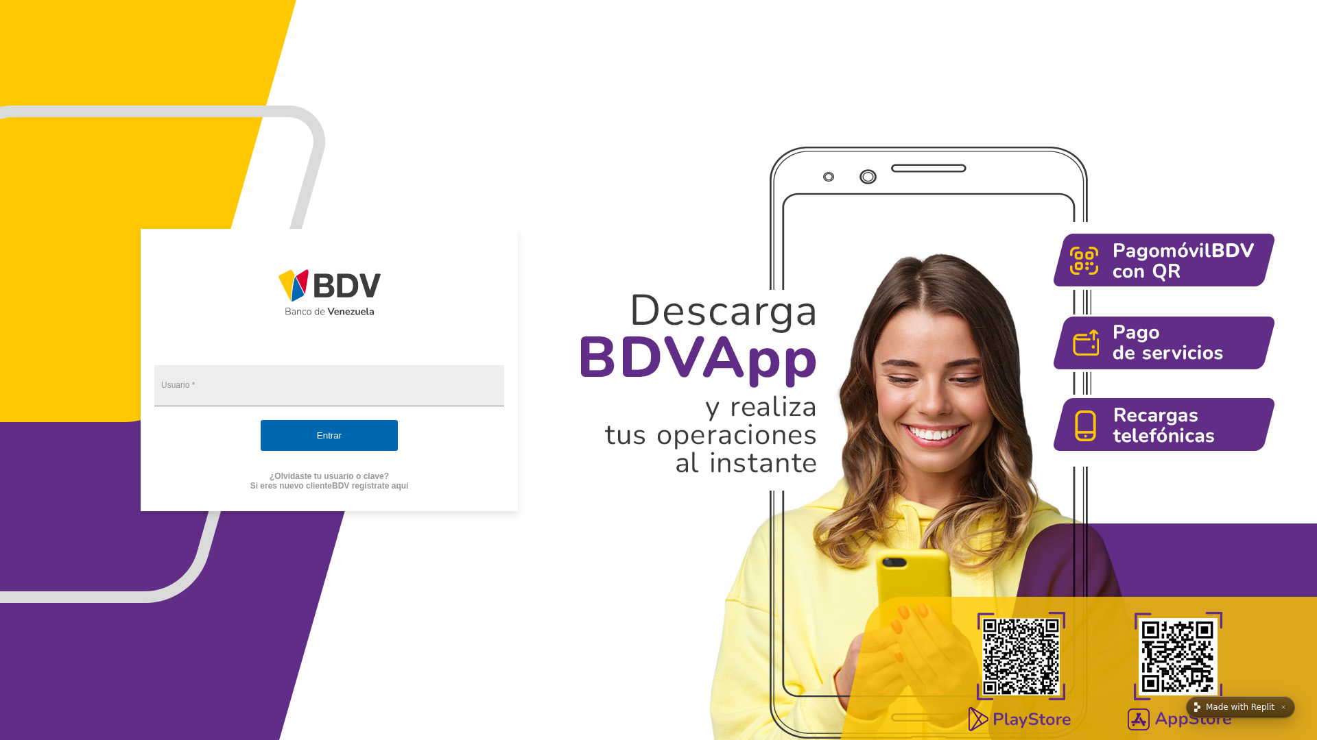 Screenshot of creditosenlineabdv--arvig09.replit.app