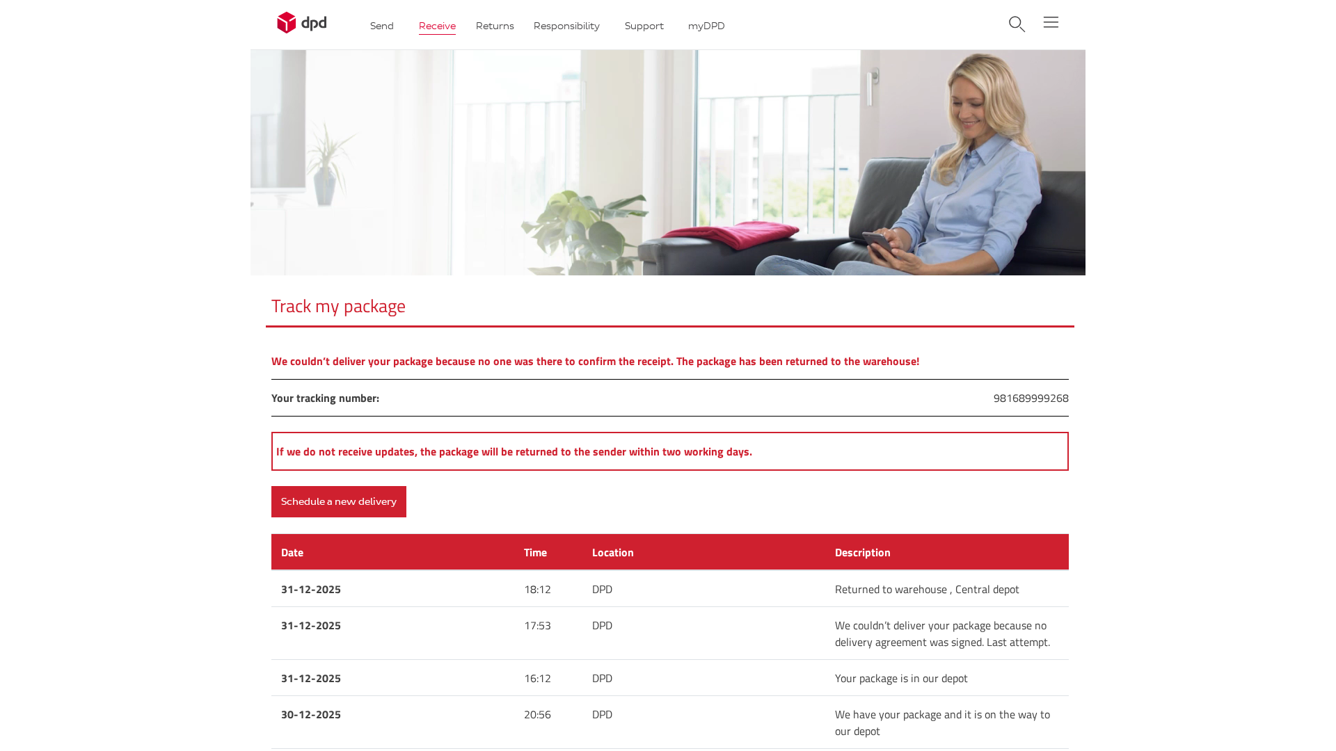 Screenshot of 217-160-164-192.cprapid.com