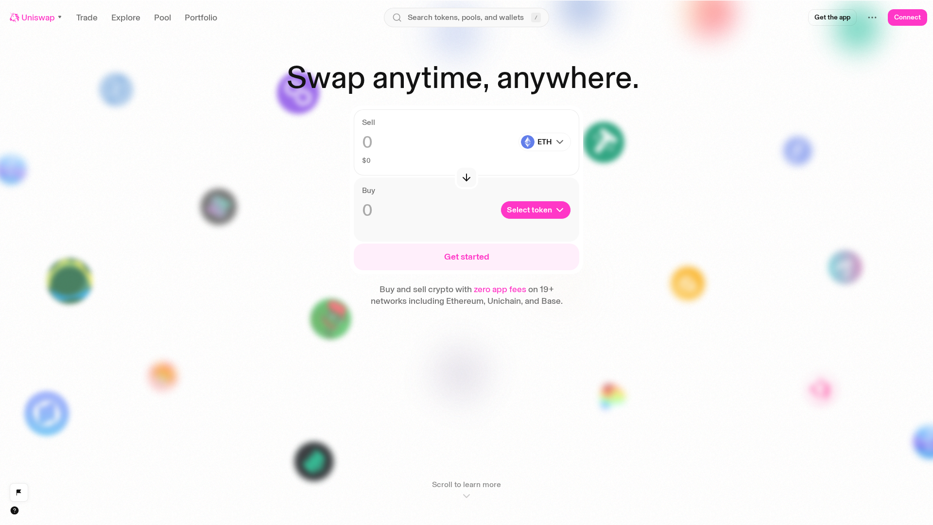 Screenshot of web-git-mp-tdp-sticky-header-uniswap.vercel.app