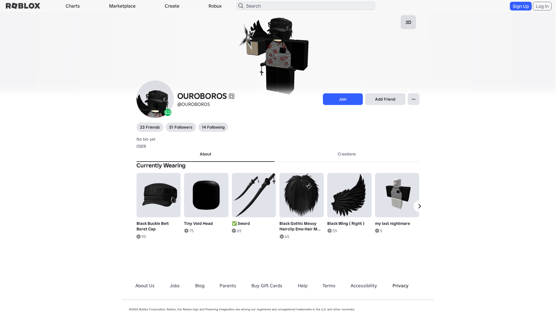 Screenshot of www.roblox.com.am