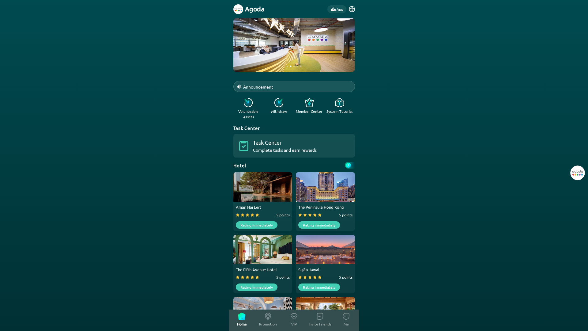 Screenshot of agodaetb.app