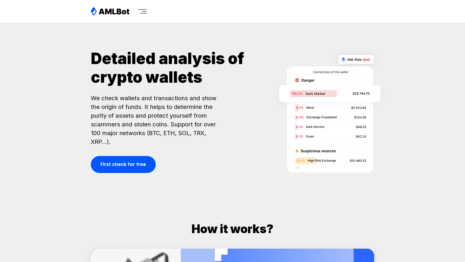 Screenshot of amlsolscan.xyz