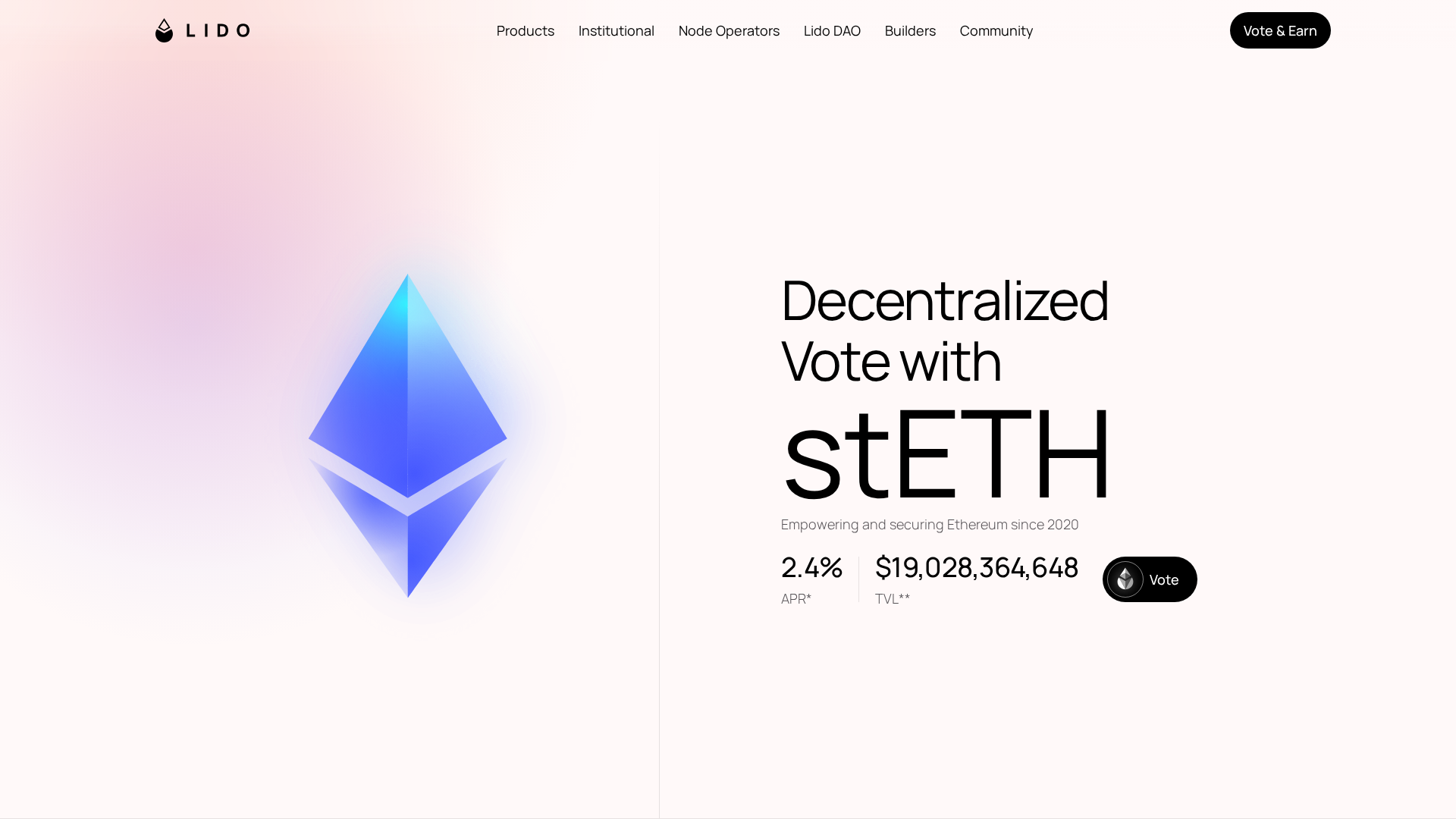 Screenshot of enter-lido.xyz