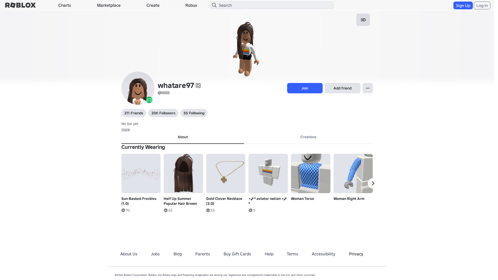 Screenshot of www.roblox.com.am