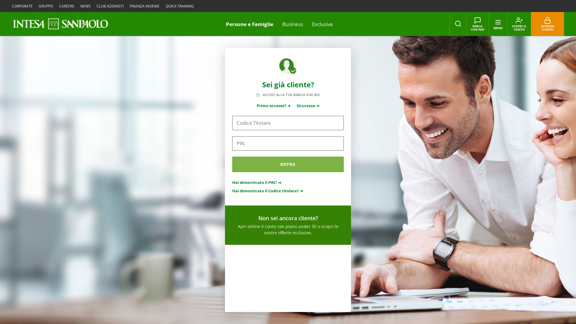 Screenshot of conto.servizi.avivos290.t.mydomain.zone