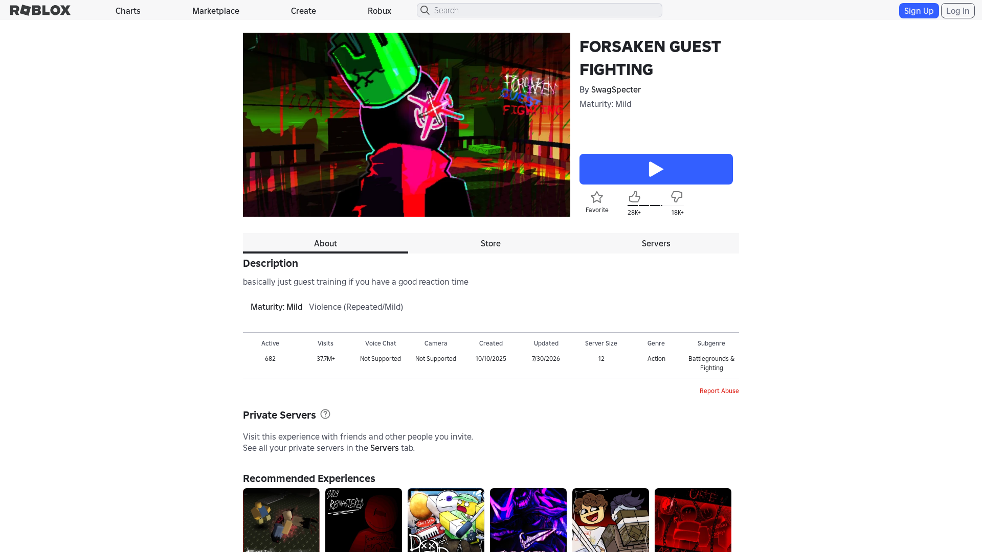 Screenshot of www.roblox.com.gr