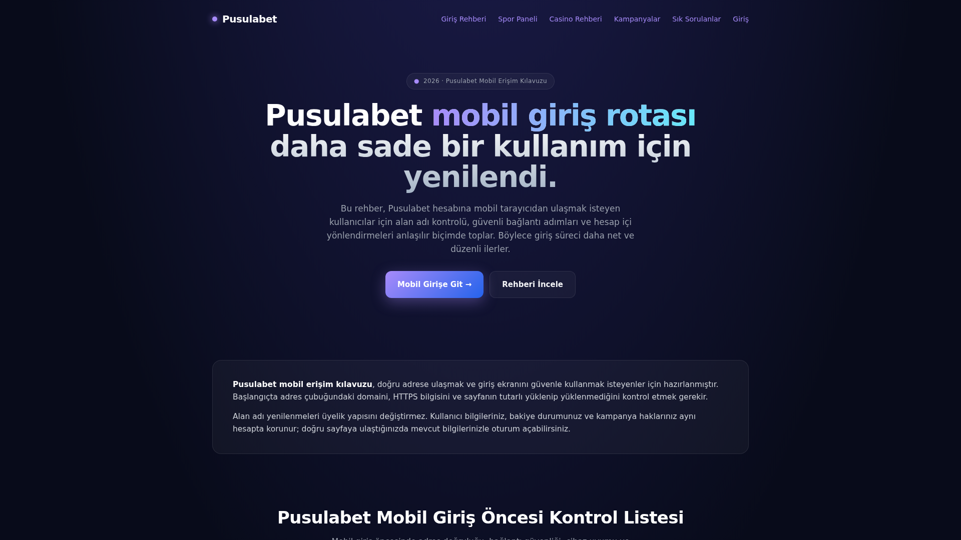 Screenshot of m.pusulabetyenigiris.org