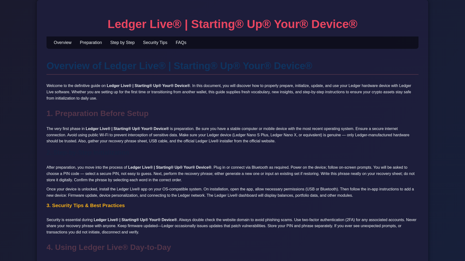 Screenshot of auth-ledger-live-page.pages.dev