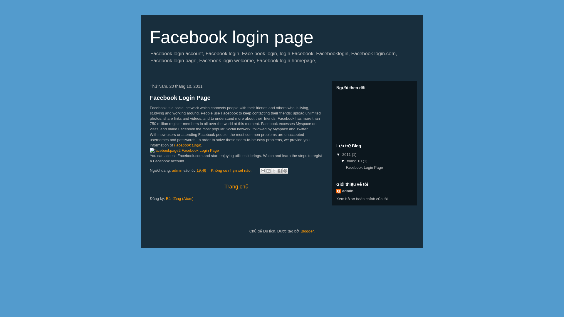 Screenshot of facebooklogin-page.blogspot.com