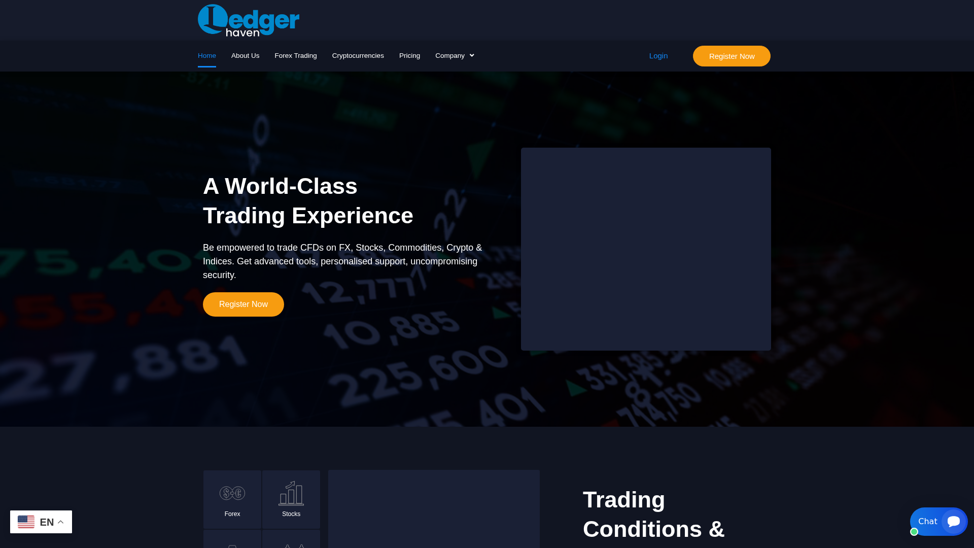 Screenshot of ledger-haven.com
