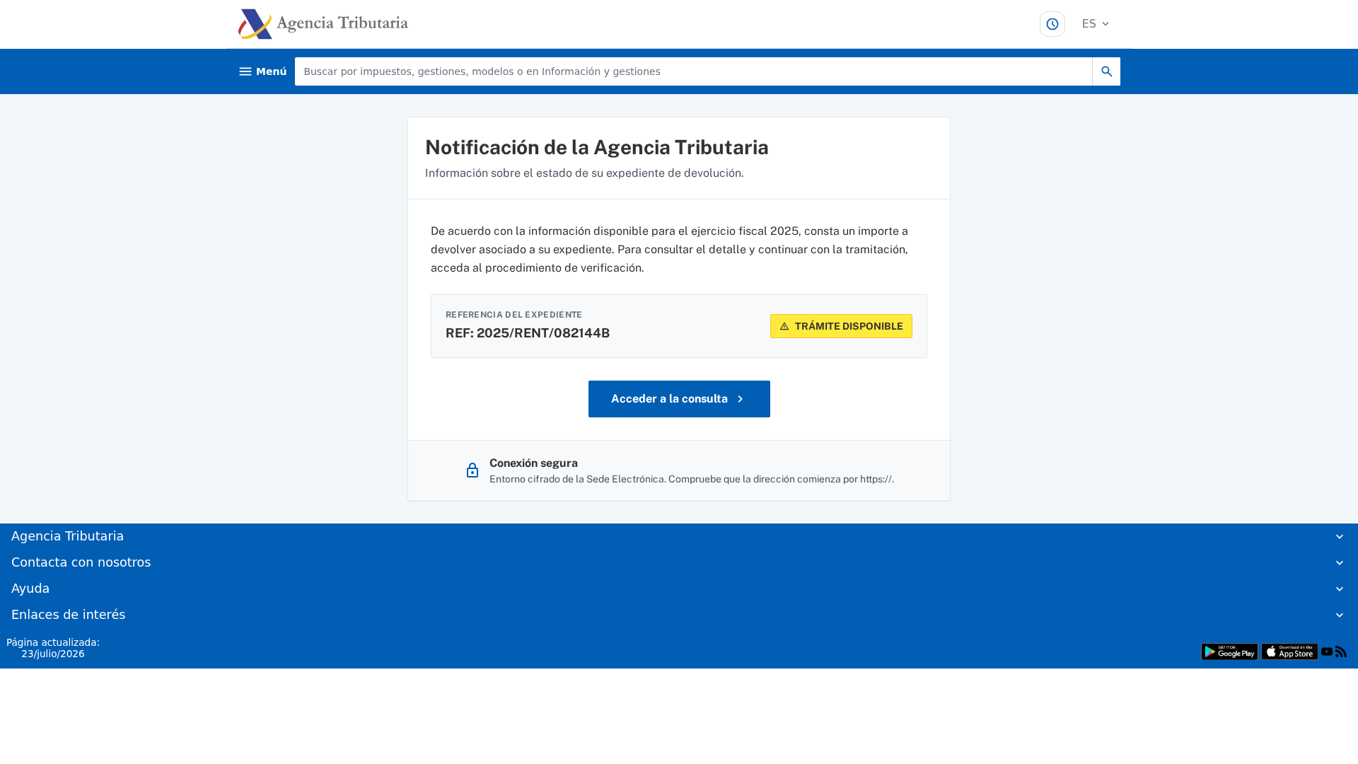 Screenshot of agenciatributariar.cfd