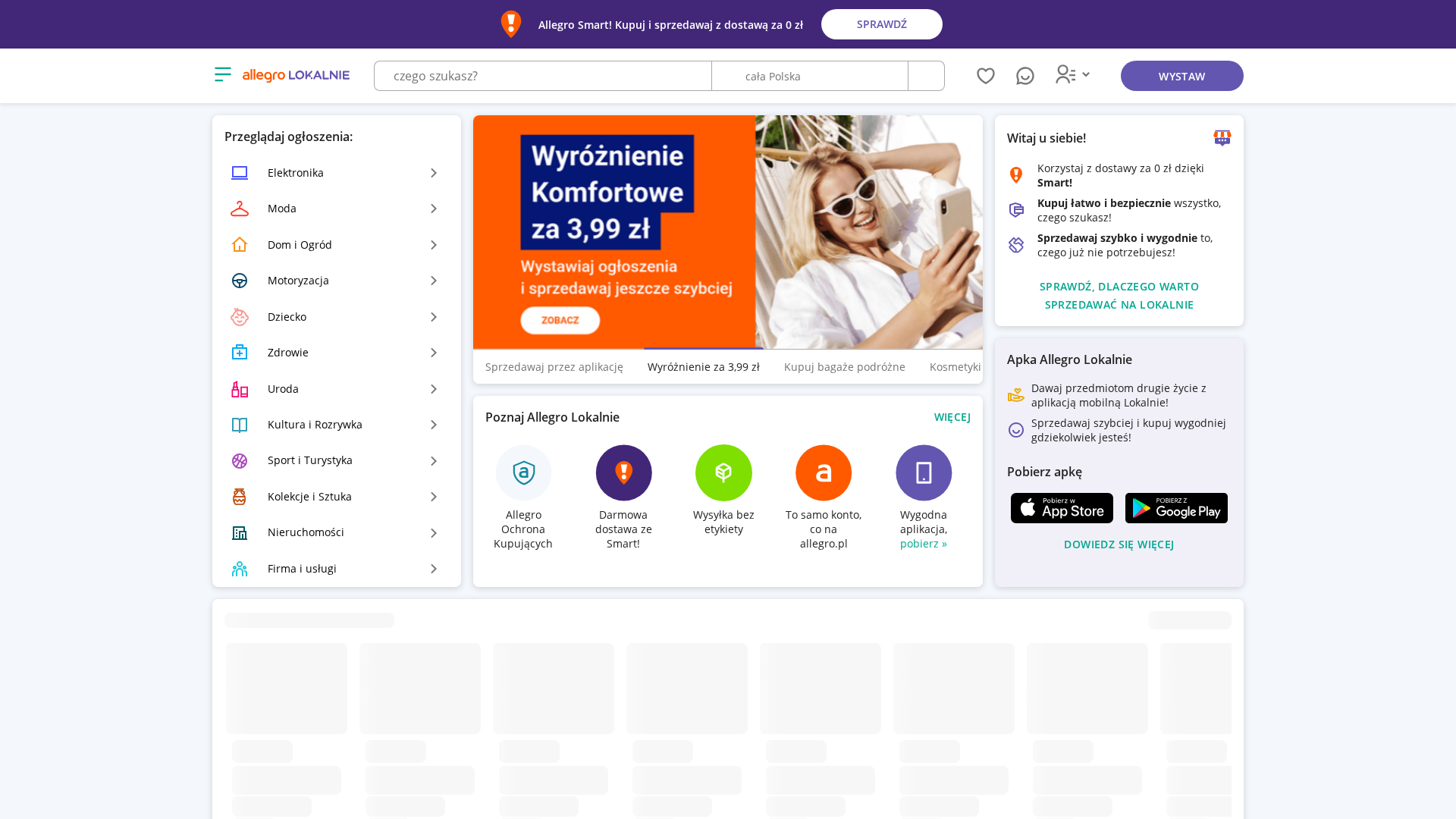 Screenshot of allegro.oferta91284.cfd