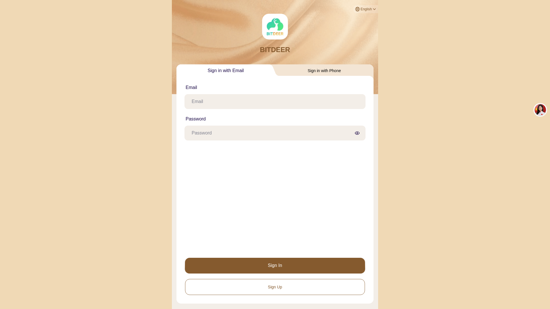 Screenshot of bitdeer-invest.net