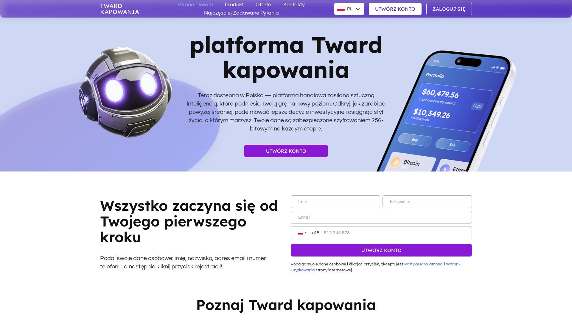 Screenshot of tward-kapowania.com