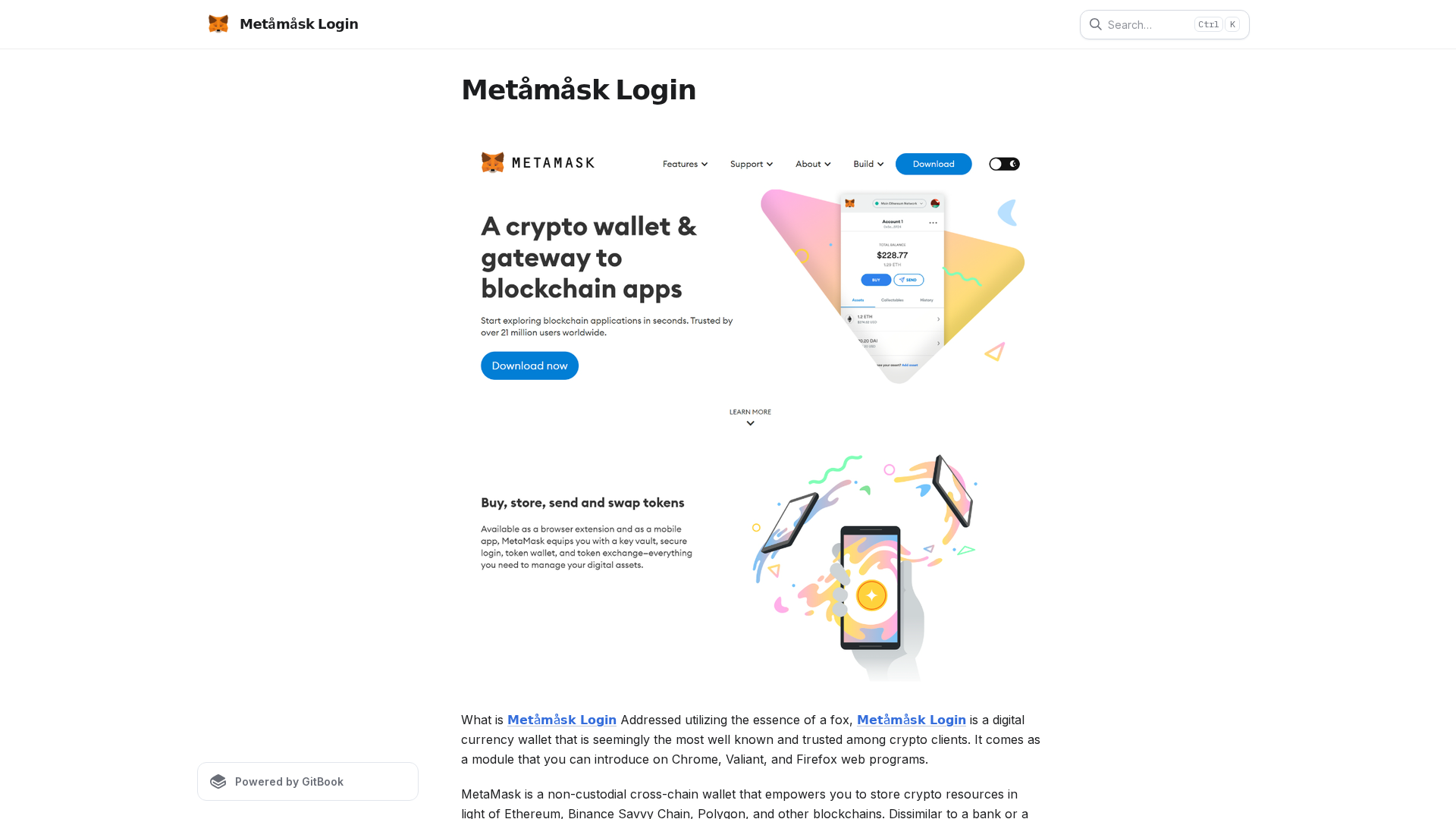 Screenshot of metamixsklgoin.gitbook.io