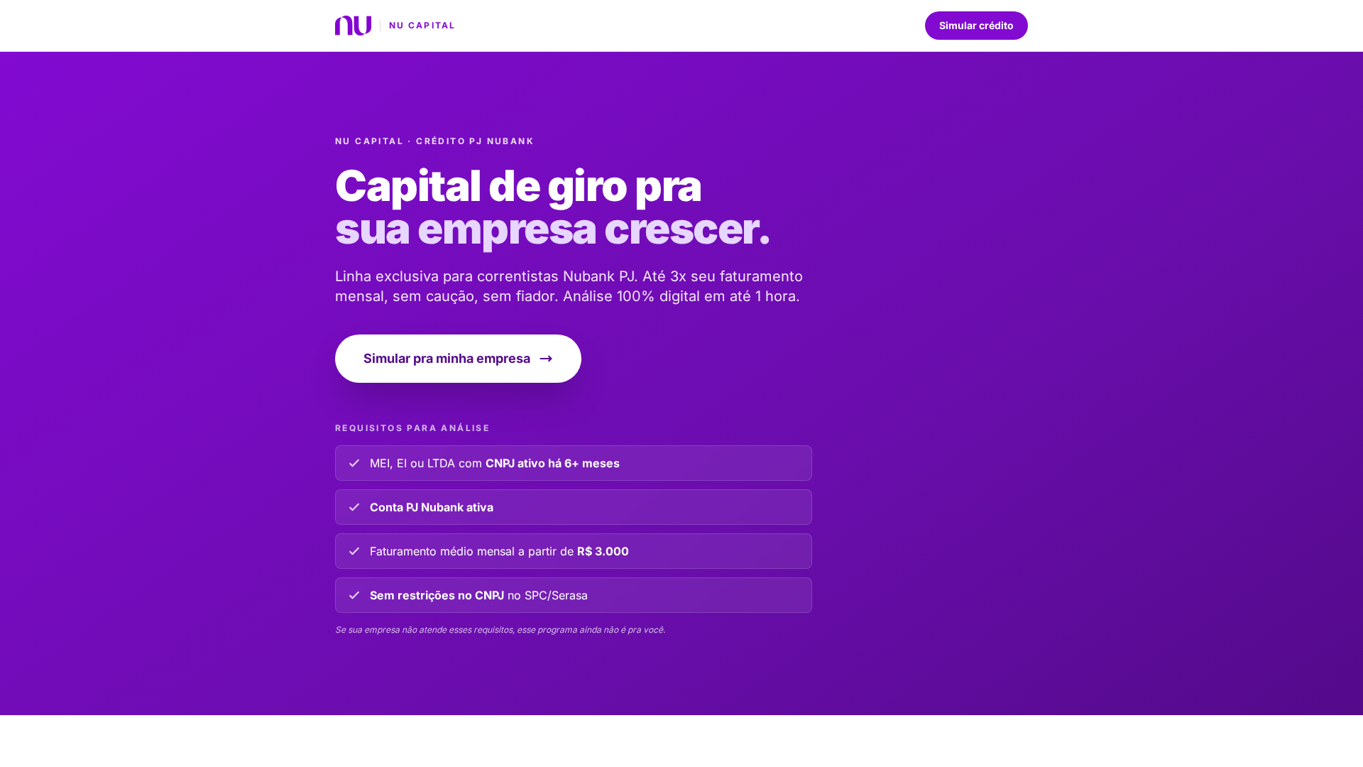 Screenshot of nu-capitalizar.link