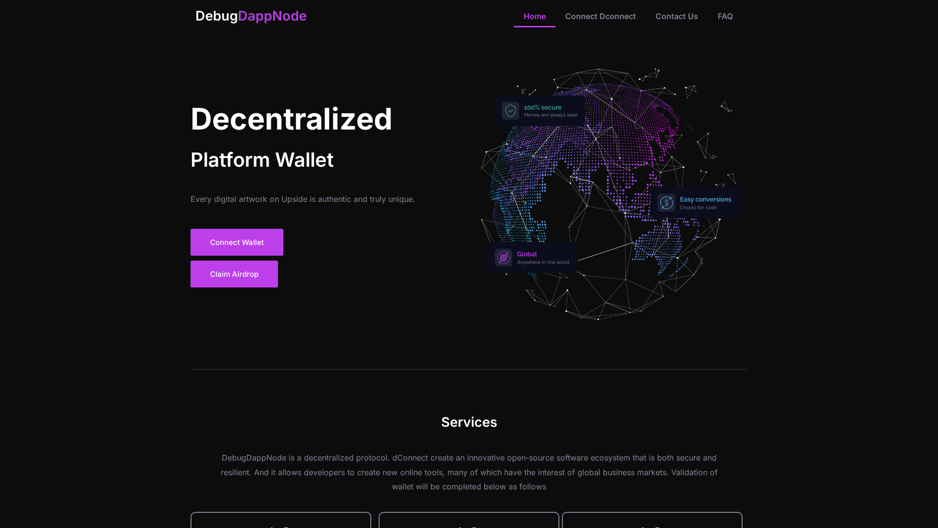 Screenshot of ordinalchainsecured.pages.dev