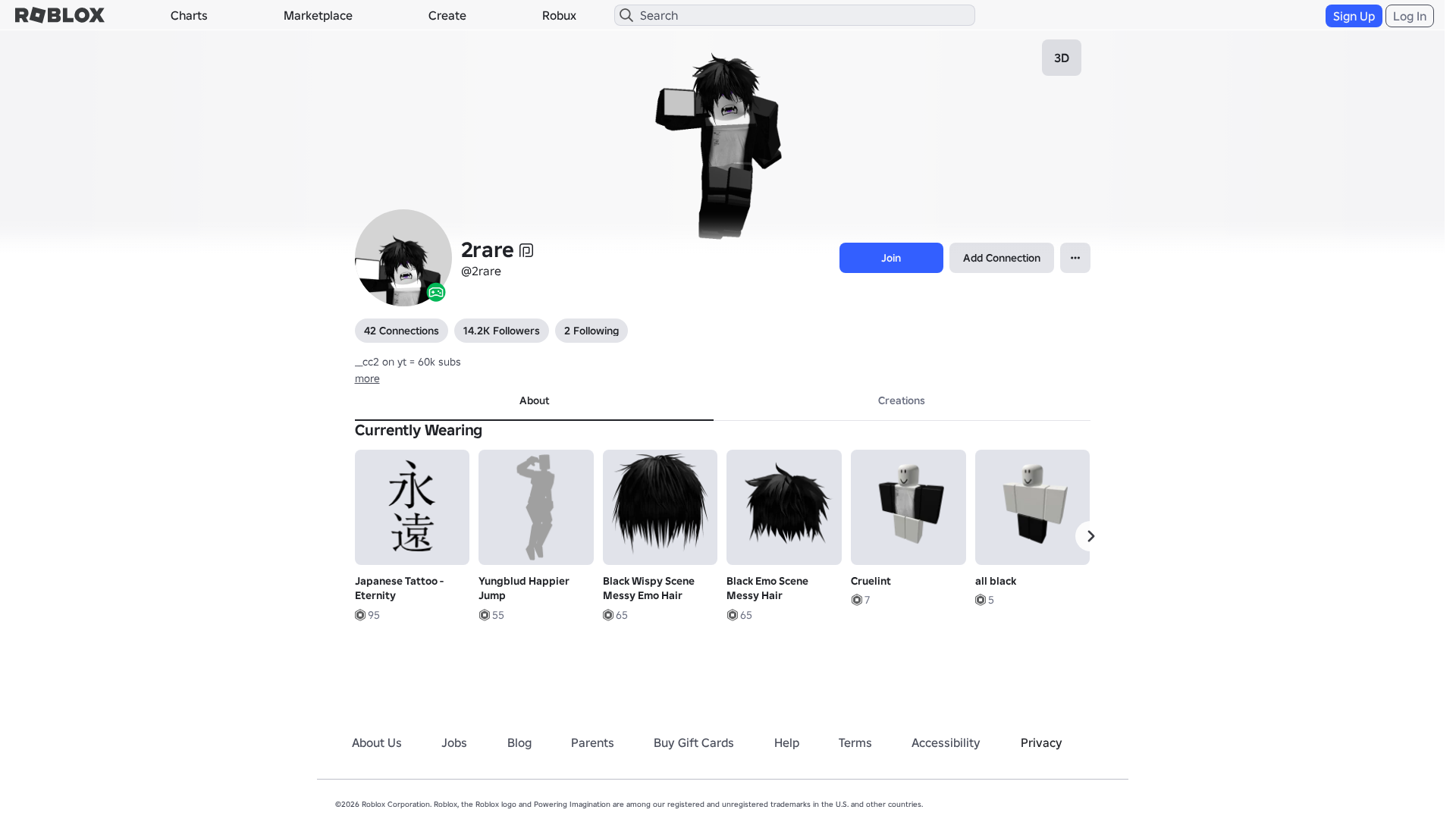 Screenshot of www.roblox.com.ml