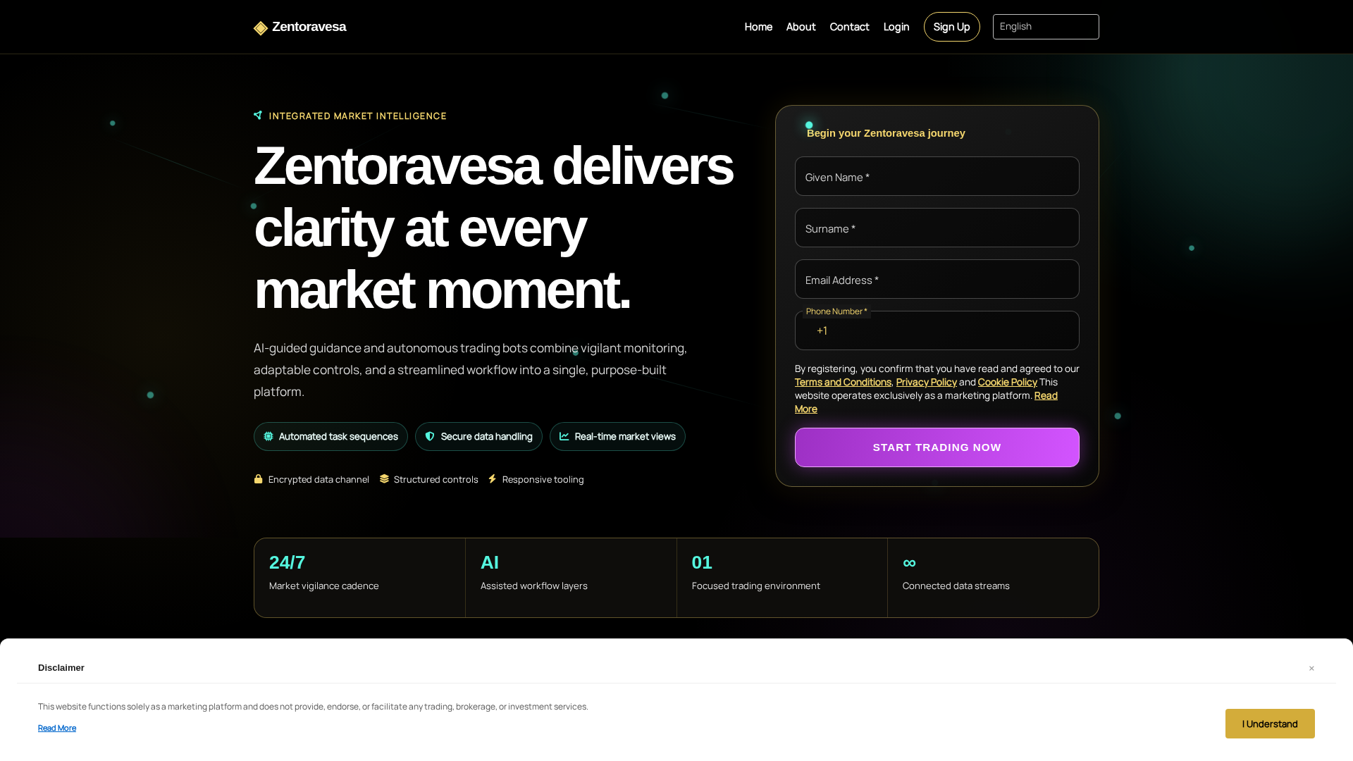 Screenshot of zentoravesa.click