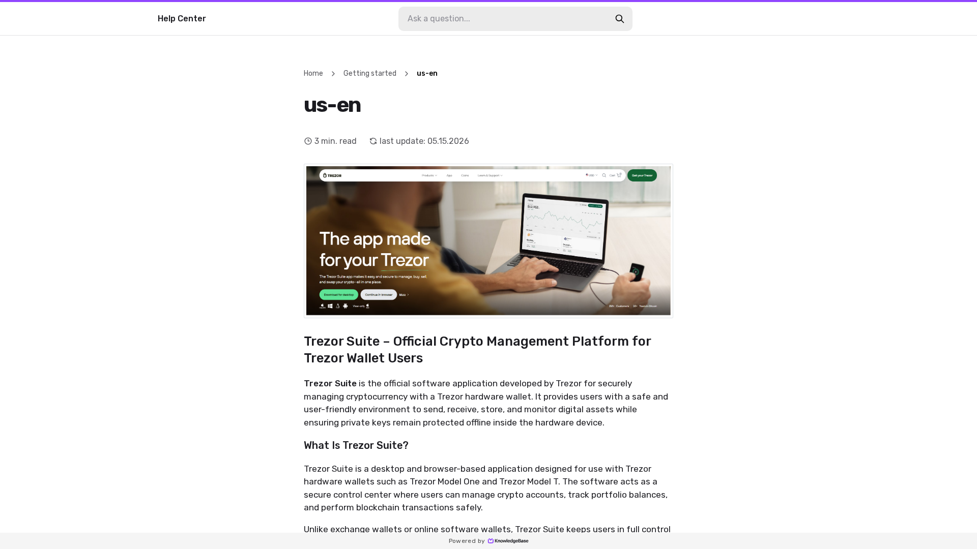 Trezor