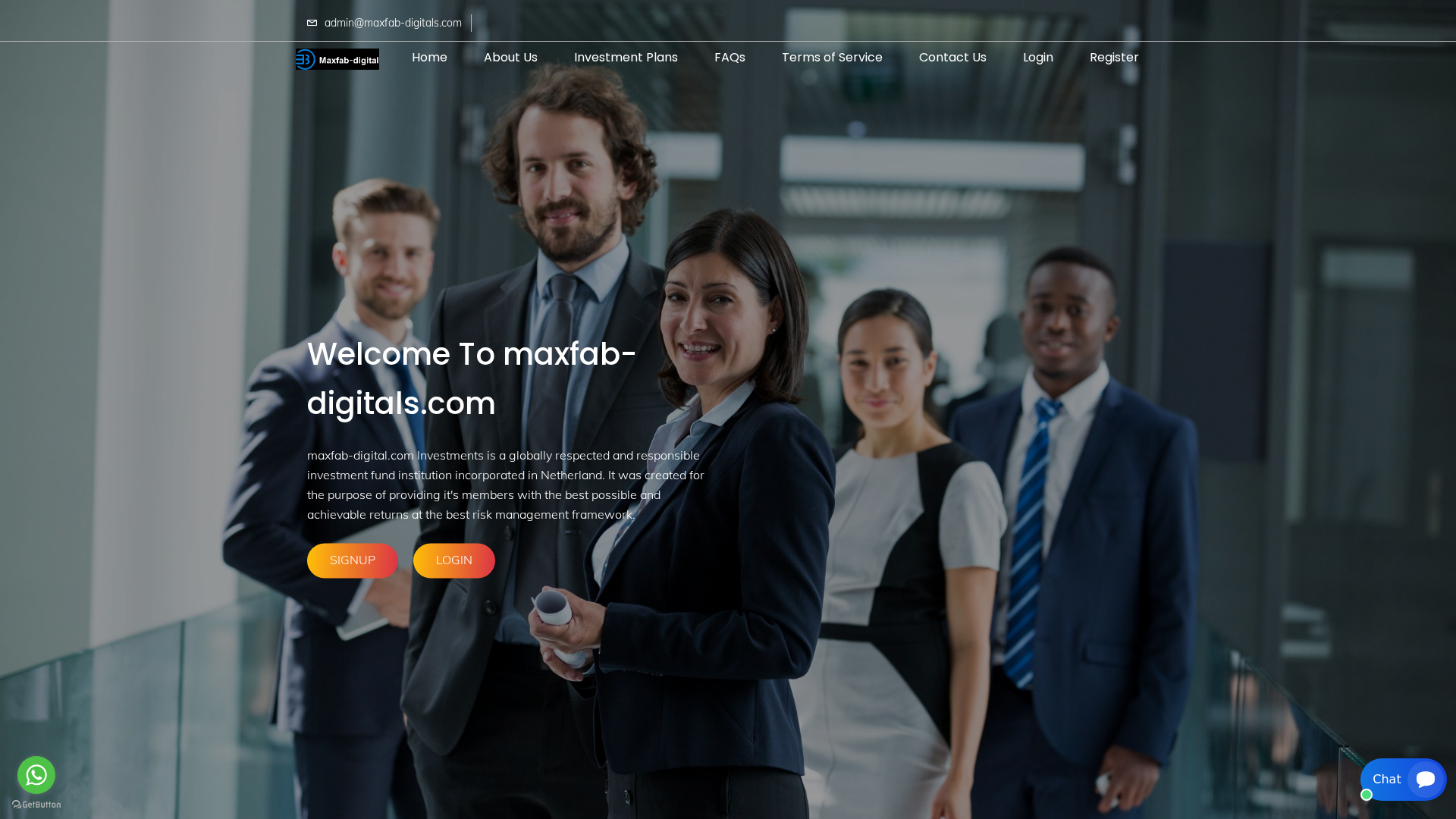 Screenshot of maxfab-digitals.com