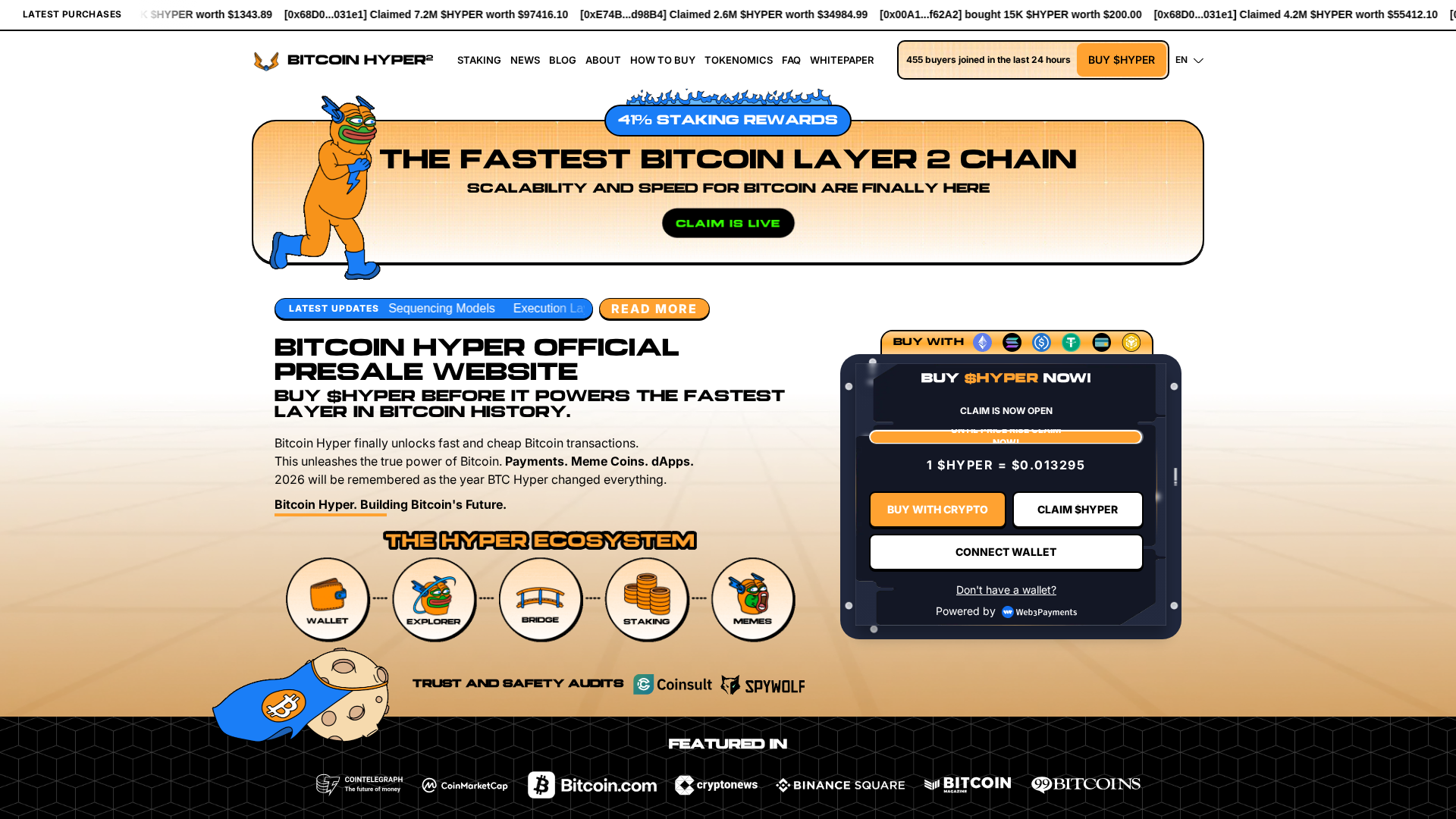 Screenshot of btchyperclaimportal.pages.dev